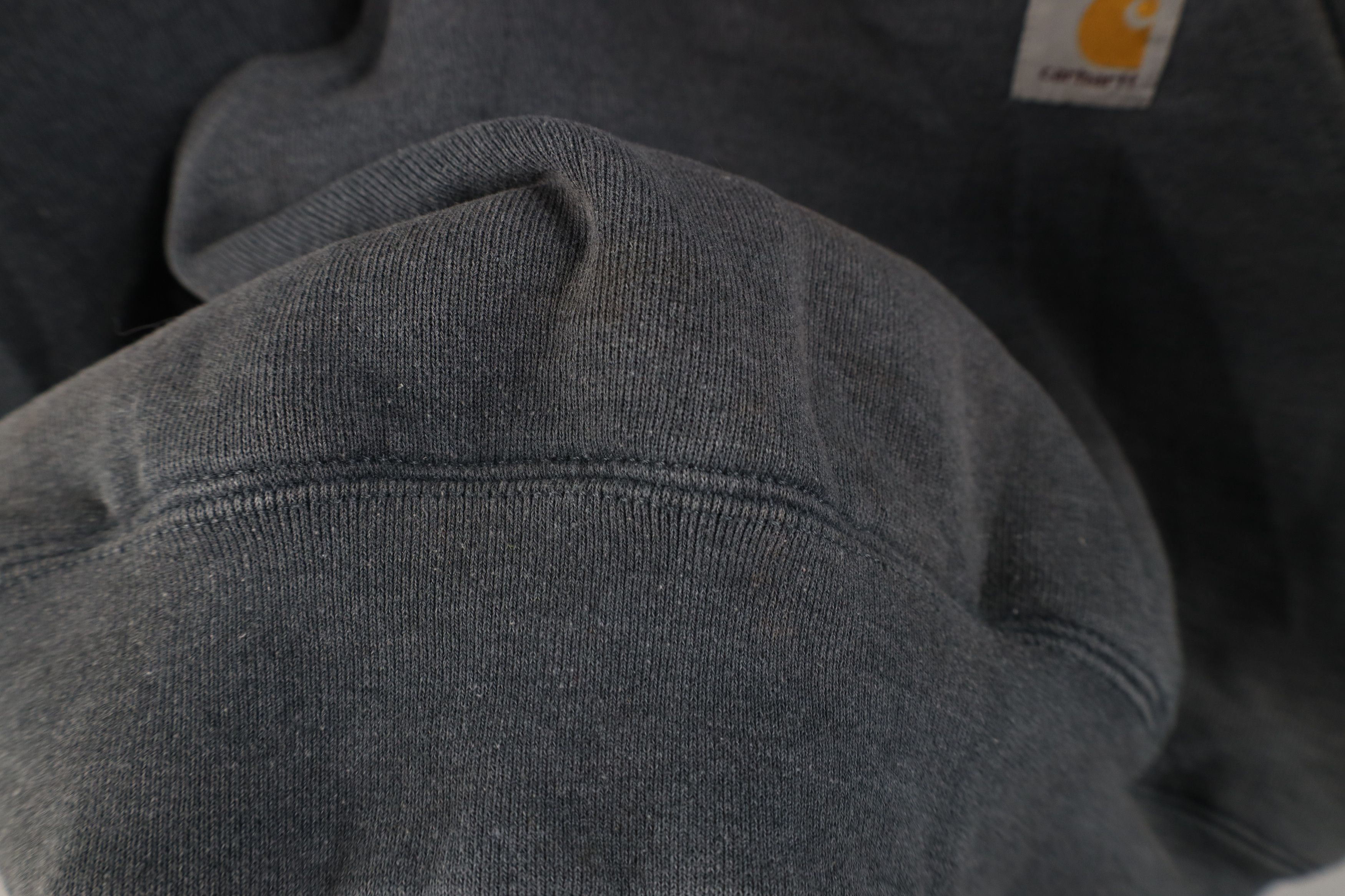 Carhartt × Vintage Vintage Carhartt Spell Out Heavyweight Hoodie Sweatshirt Size US M / EU 48-50 / 2 - 7 Thumbnail