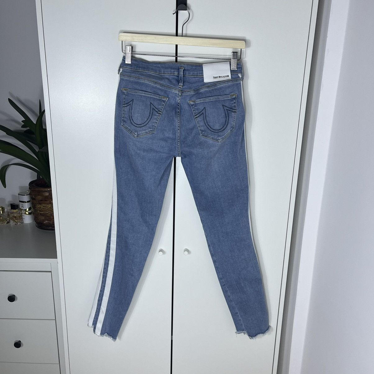 True Religion True Religion Halle Super Skinny Denim Blue Jeans Streetwear Size 28" / US 6 / IT 42 - 10 Thumbnail