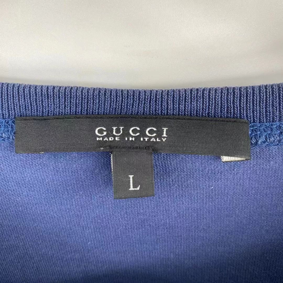 Gucci Gucci hem striped ring double G short sleeve Nextarrow-2412 Size US L / EU 52-54 / 3 - 3 Thumbnail