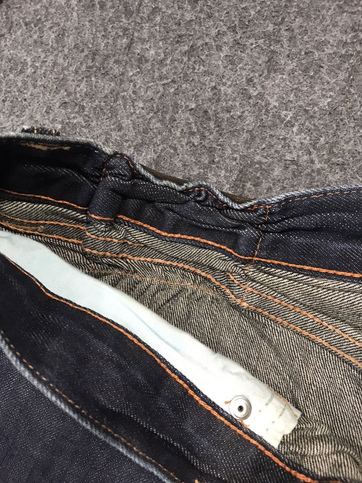 Christian Audigier Ed Hardy Denim by Christian Audigier Baggy Straight Cut Size US 41 - 15 Thumbnail