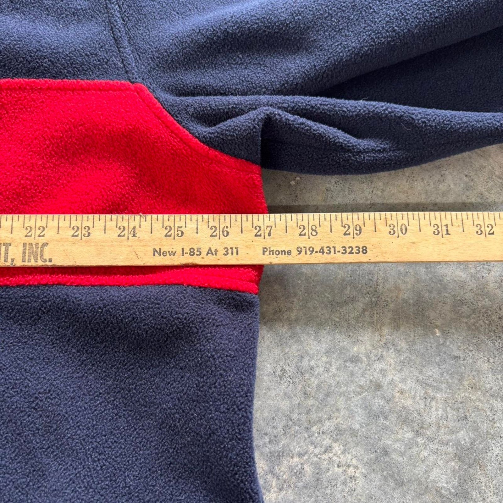 Vintage 90s Fleece Pullover Size US XL / EU 56 / 4 - 4 Thumbnail