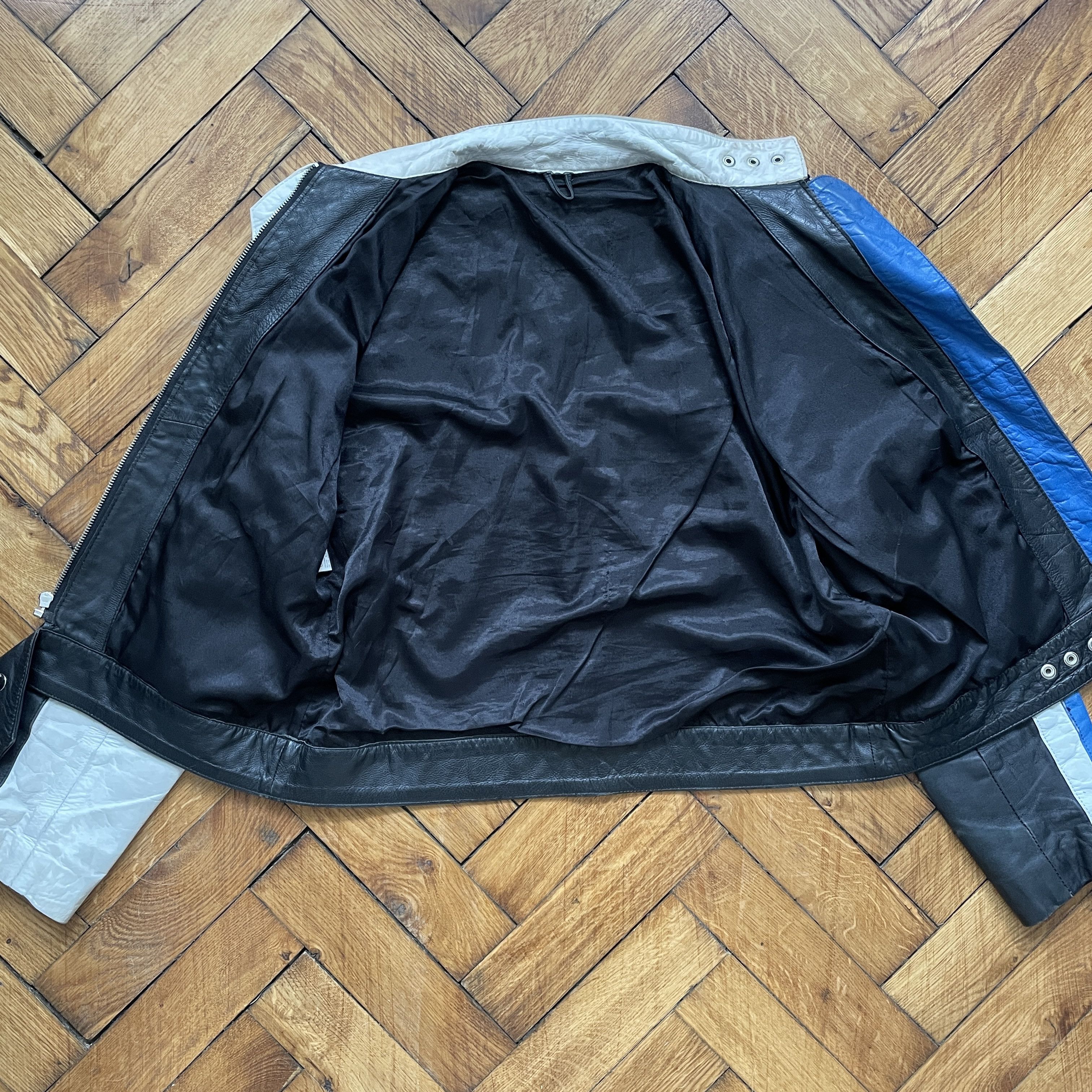 Vintage Vintage Japanese Tokyo Style Racing Leather Jacket Y2K L Size L / US 10 / IT 46 - 4 Thumbnail