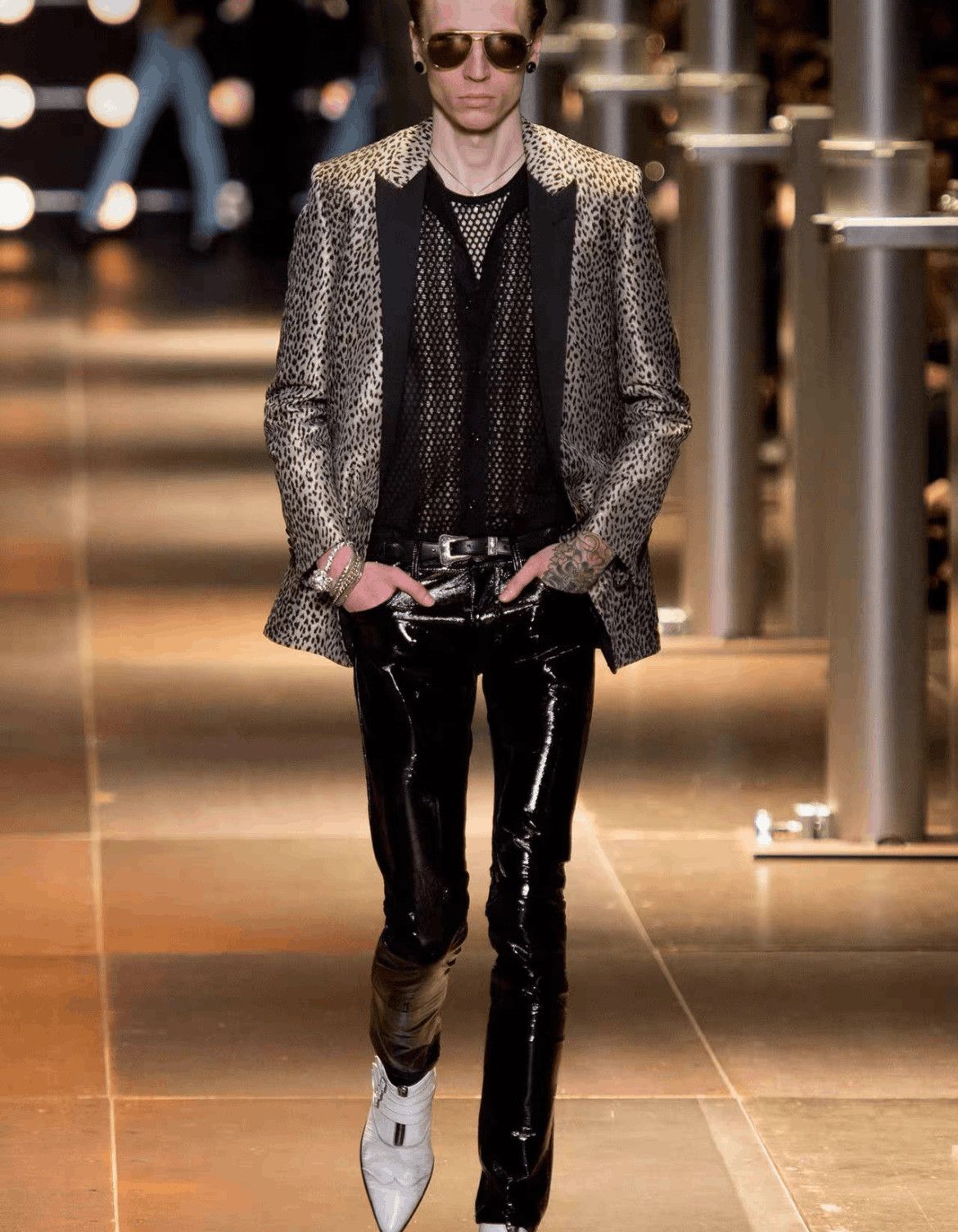 Saint Laurent Paris Saint Laurent Paris Sz 46 Saint Laurent Paris 14SS Runway Size US S / EU 44-46 / 1 - 6 Thumbnail