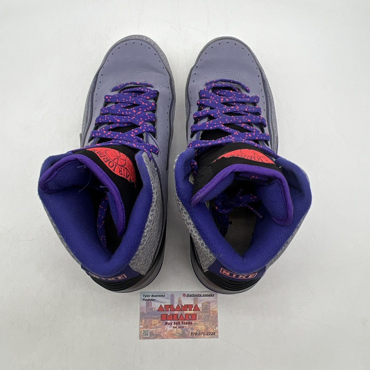 Jordan Brand Air Jordan 2 iron purple Size US 11 / EU 44 - 6 Thumbnail