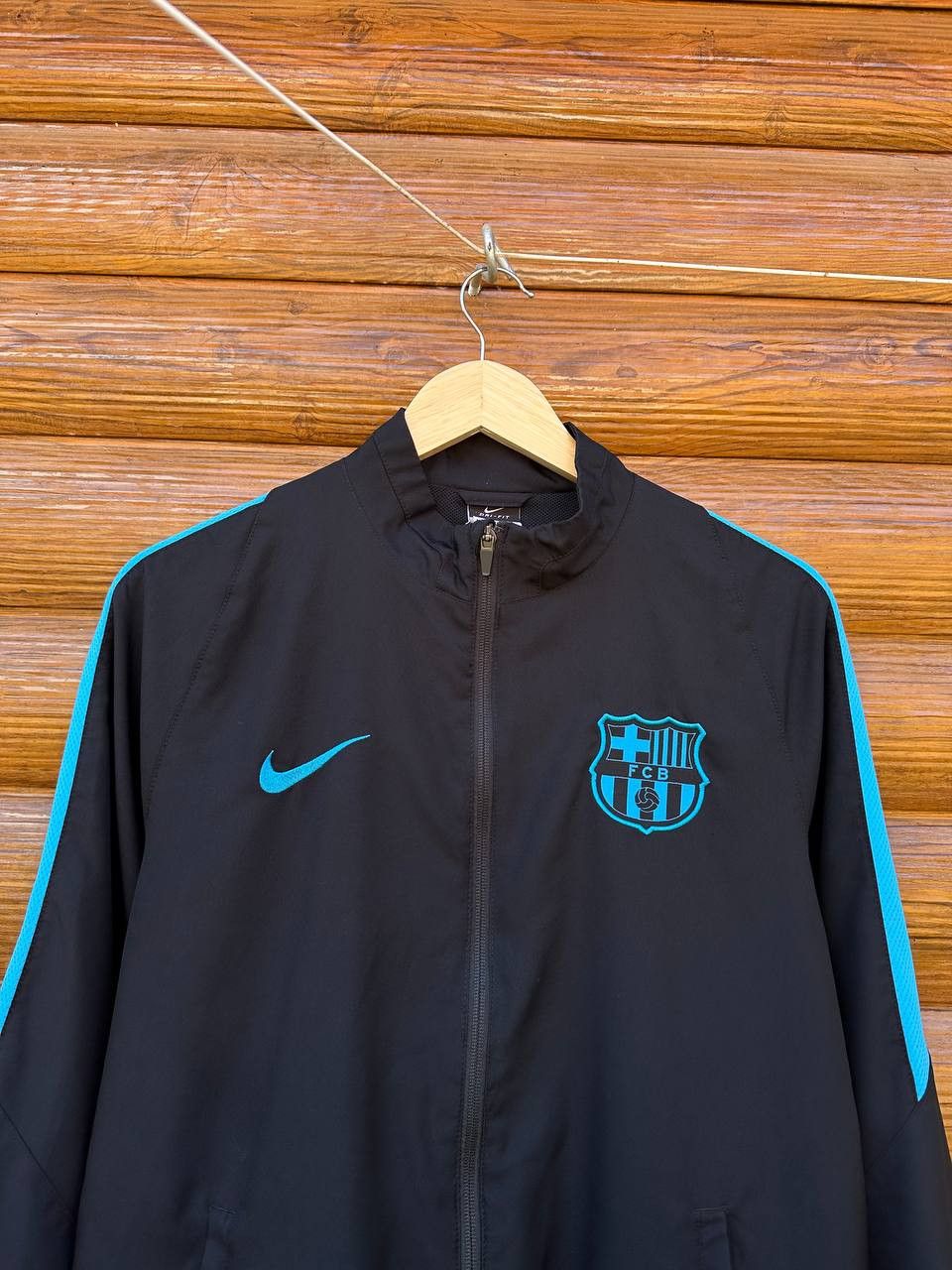 Nike BARCELONA FOOTBALL SOCCER TRACK TOP JACKET NIKE Size US M / EU 48-50 / 2 - 2 Thumbnail