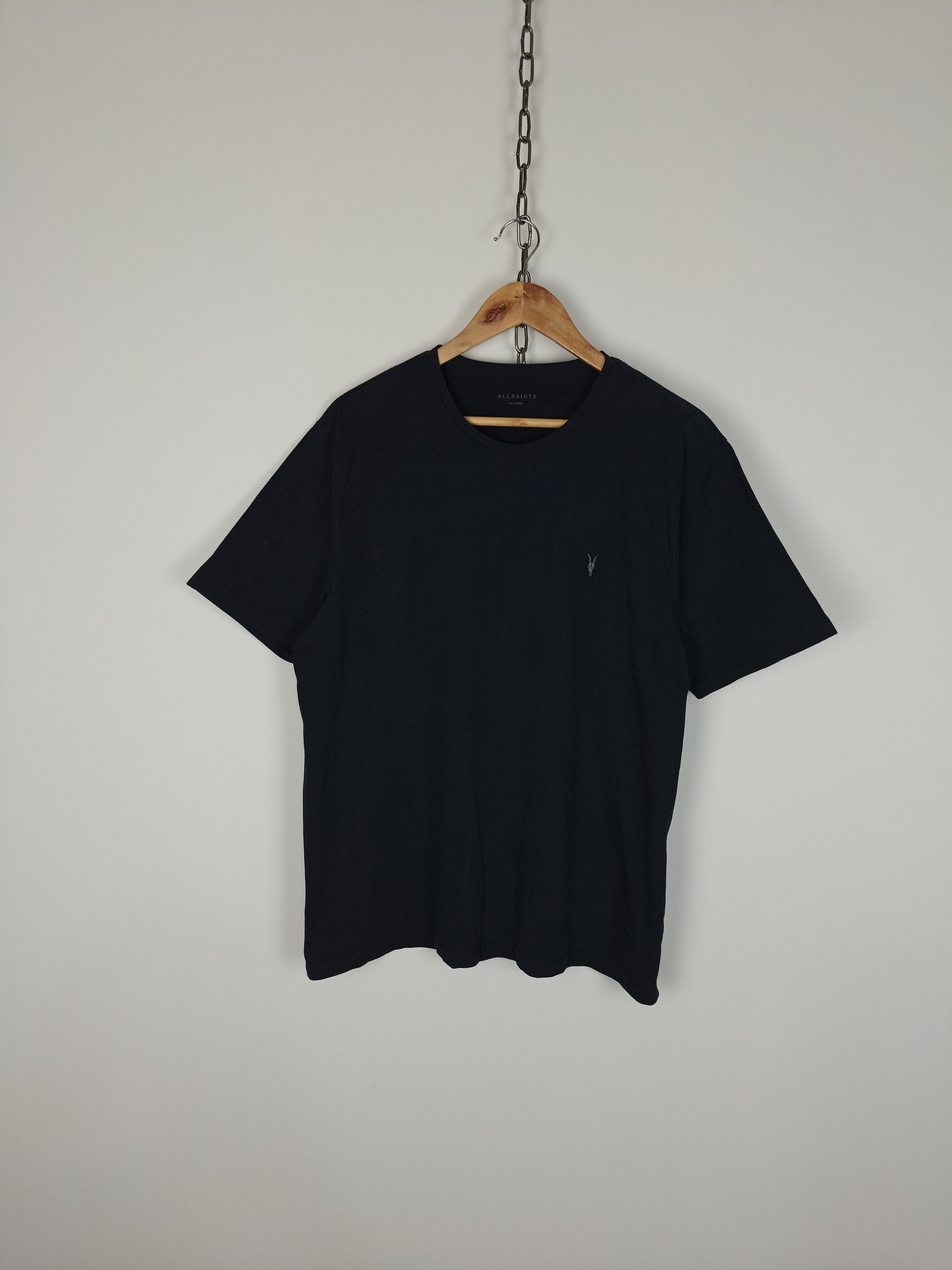 Allsaints Allsaints Basic T-Shirt Brace Tonic Logo Black size XXL Size US XXL / EU 58 / 5 - 1 Thumbnail