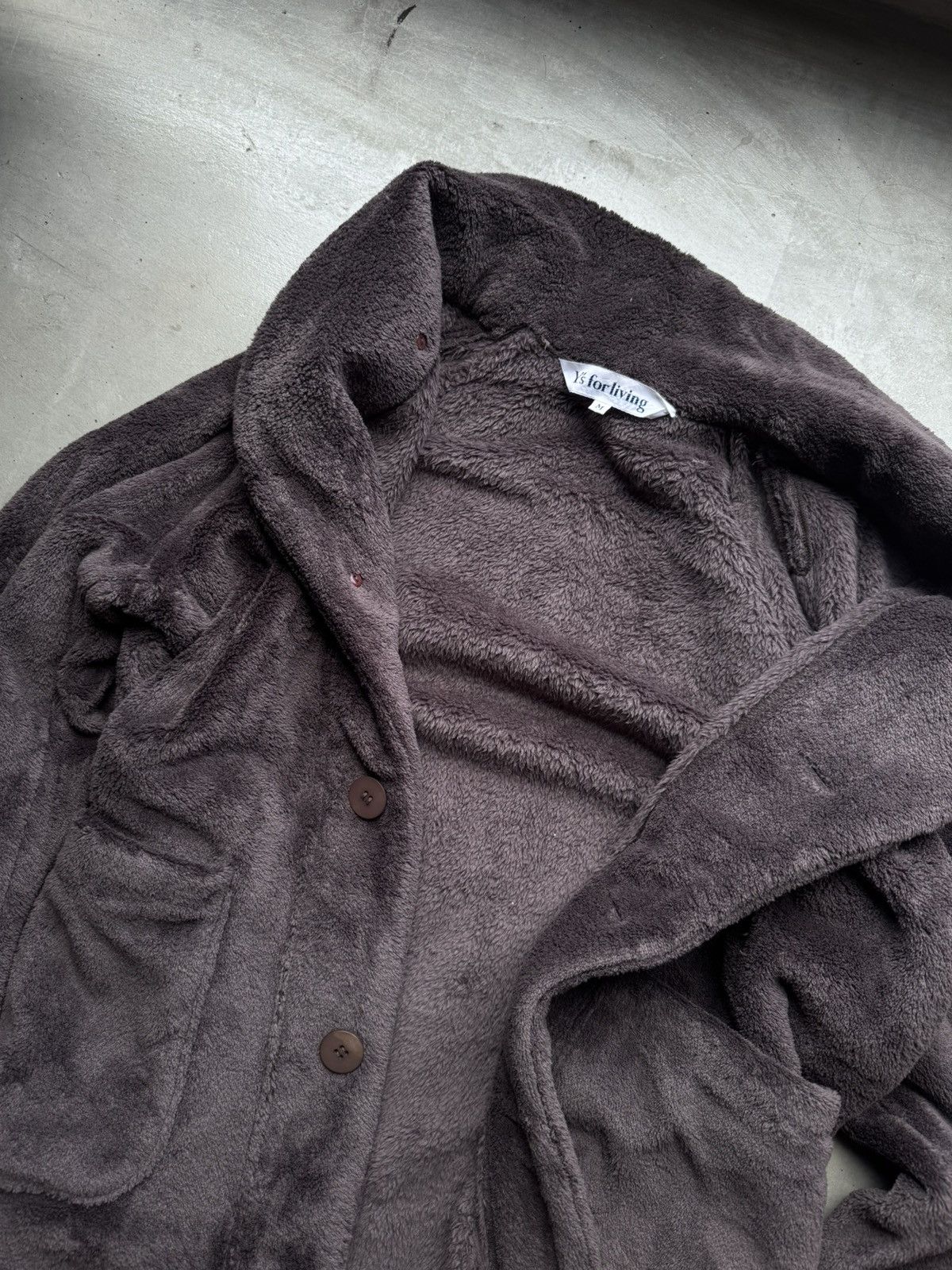 Y's for Men × Yohji Yamamoto Y’S For Living Yohji Yamamoto Fur Jacket Size US M / EU 48-50 / 2 - 5 Thumbnail