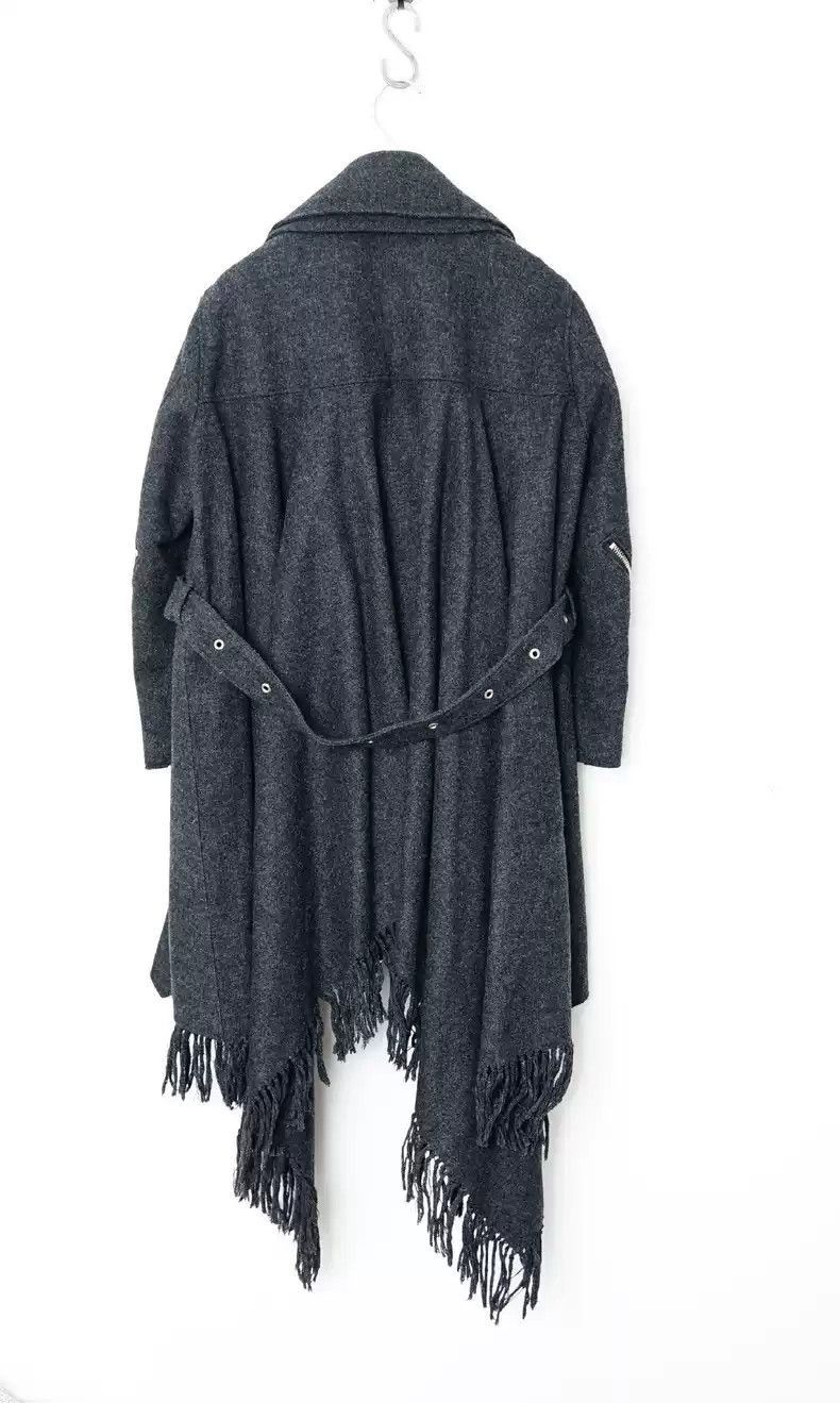 Undercover undercover Autumn/Winter Fringe Wool coat Size US S / EU 44-46 / 1 - 7 Thumbnail