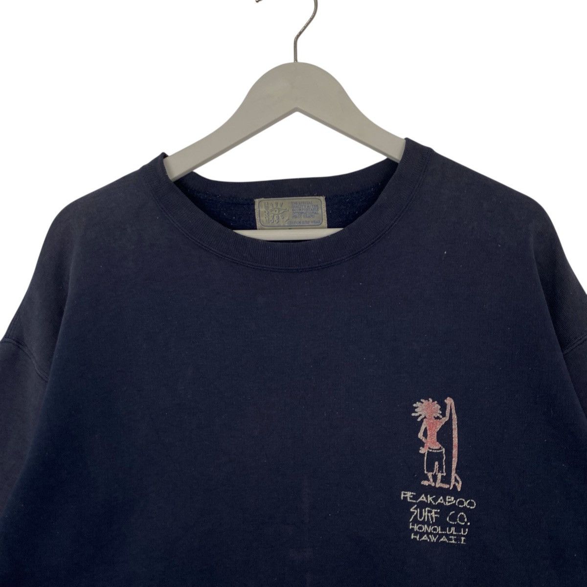 Vintage Peakaboo Surt Sweatshirt Crewneck Blue Size L