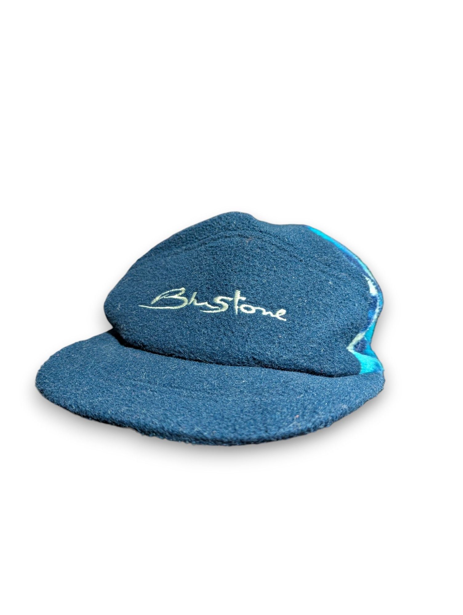Vintage 5 Panel Vintage Cap Hat Blue Navy Y2K Size ONE SIZE - 2 Thumbnail