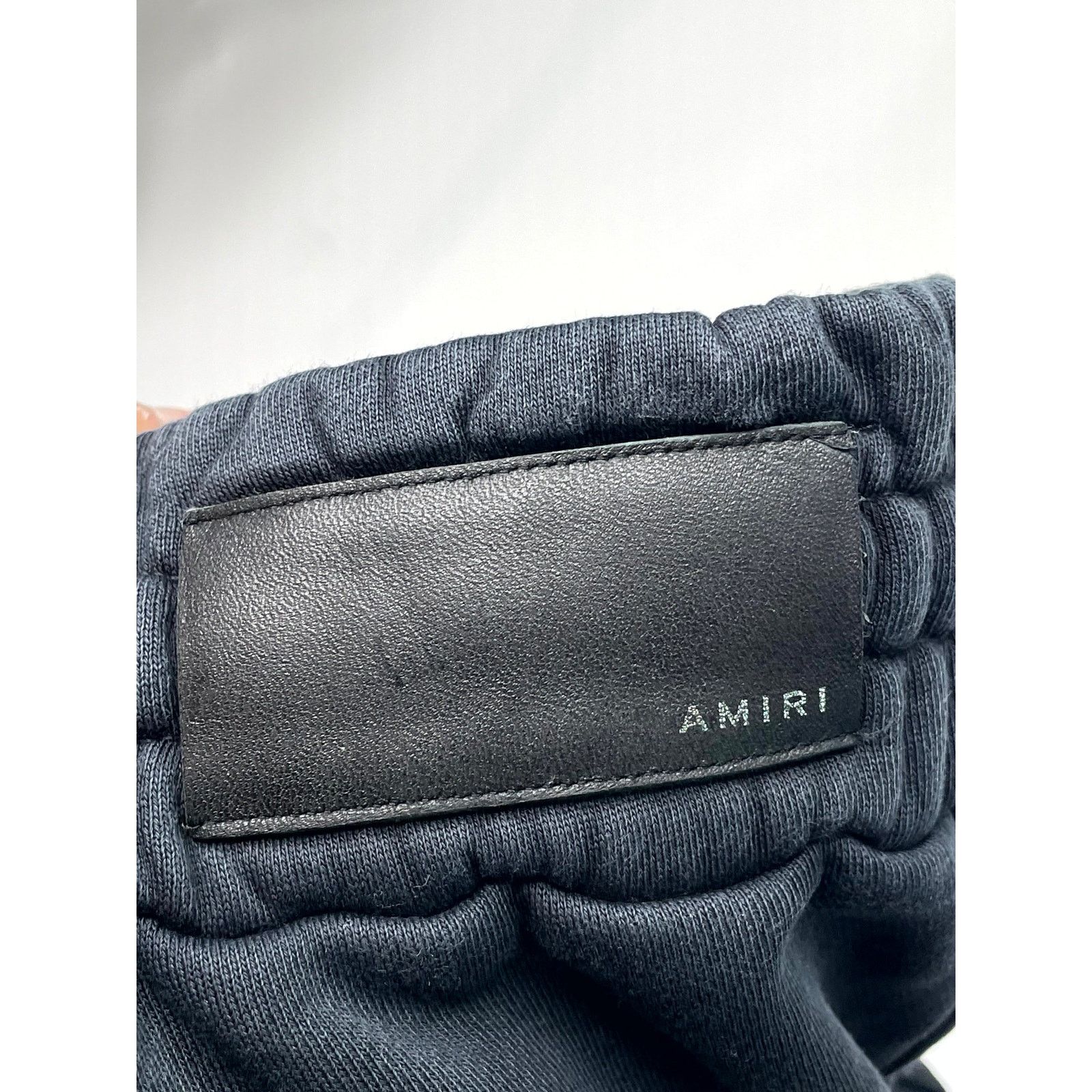 Amiri Amiri Script Logo Tie Dye Black Sweatpants Size US 36 / EU 52 - 3 Thumbnail