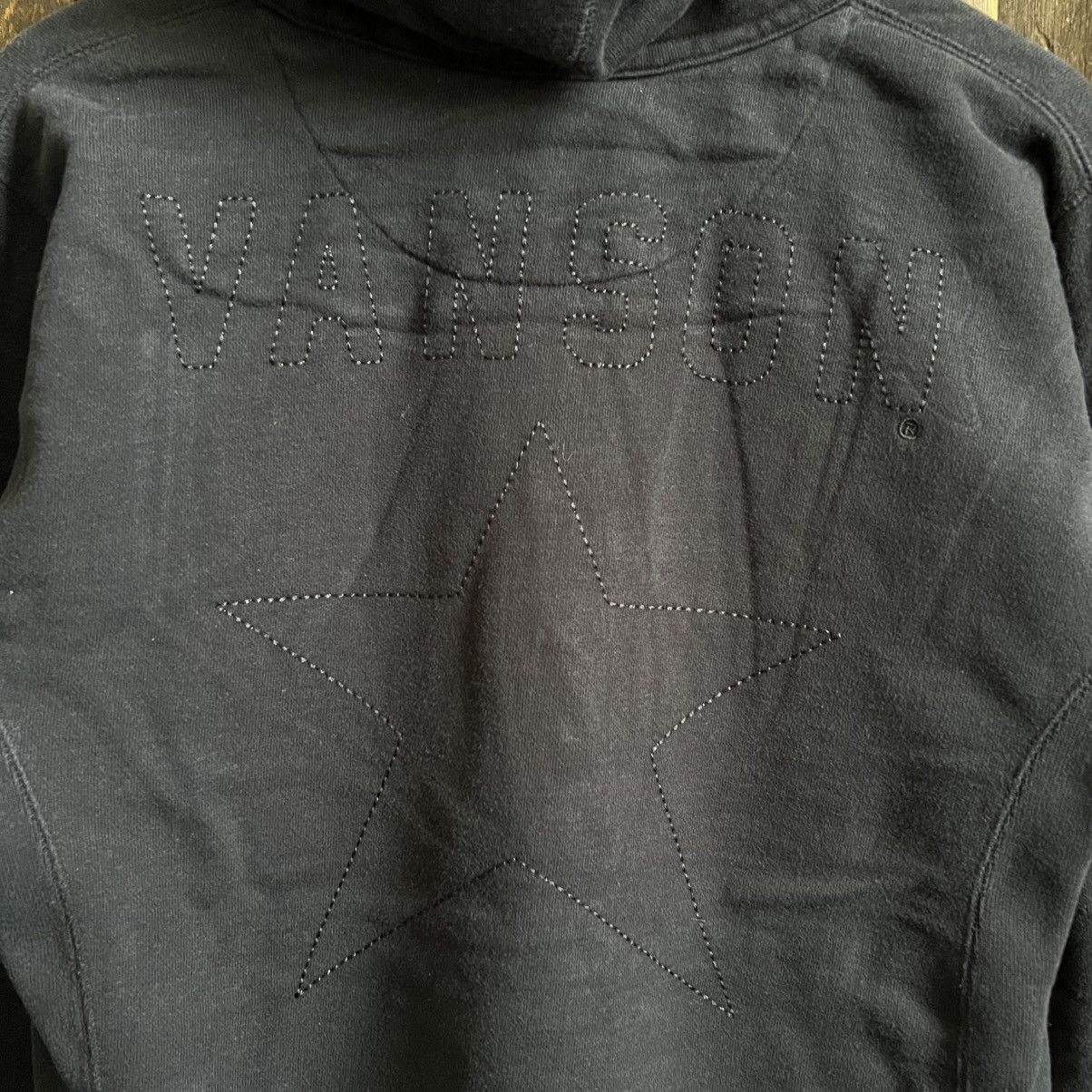 Vanson Leathers Vintage Vanson Leather Hoodie Size US L / EU 52-54 / 3 - 9 Thumbnail