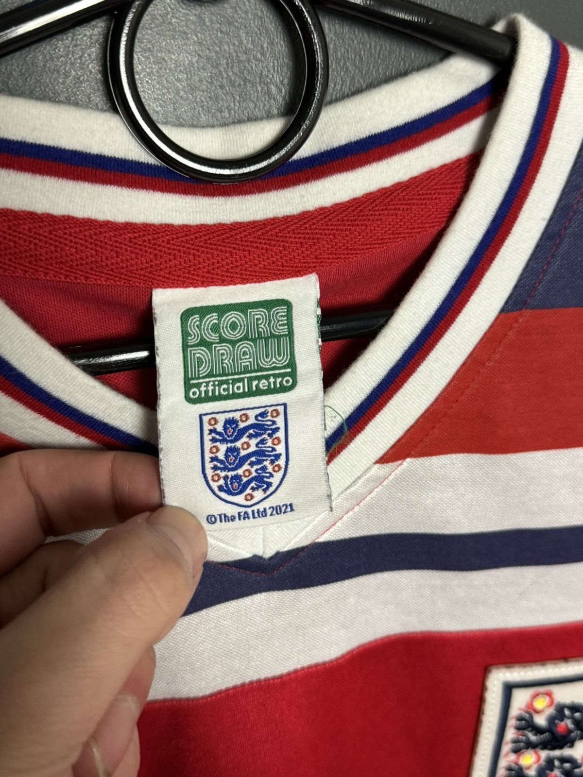 Other England National Team 80/83 Away Football Soccer Jersey Size US M / EU 48-50 / 2 - 10 Thumbnail