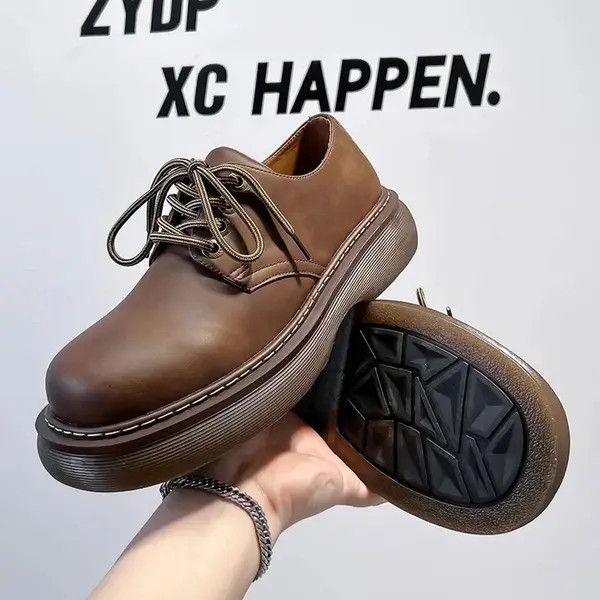 Other Matsushima x Mako Brown Derby Shoes Size US 8.5 / EU 41-42 - 3 Thumbnail