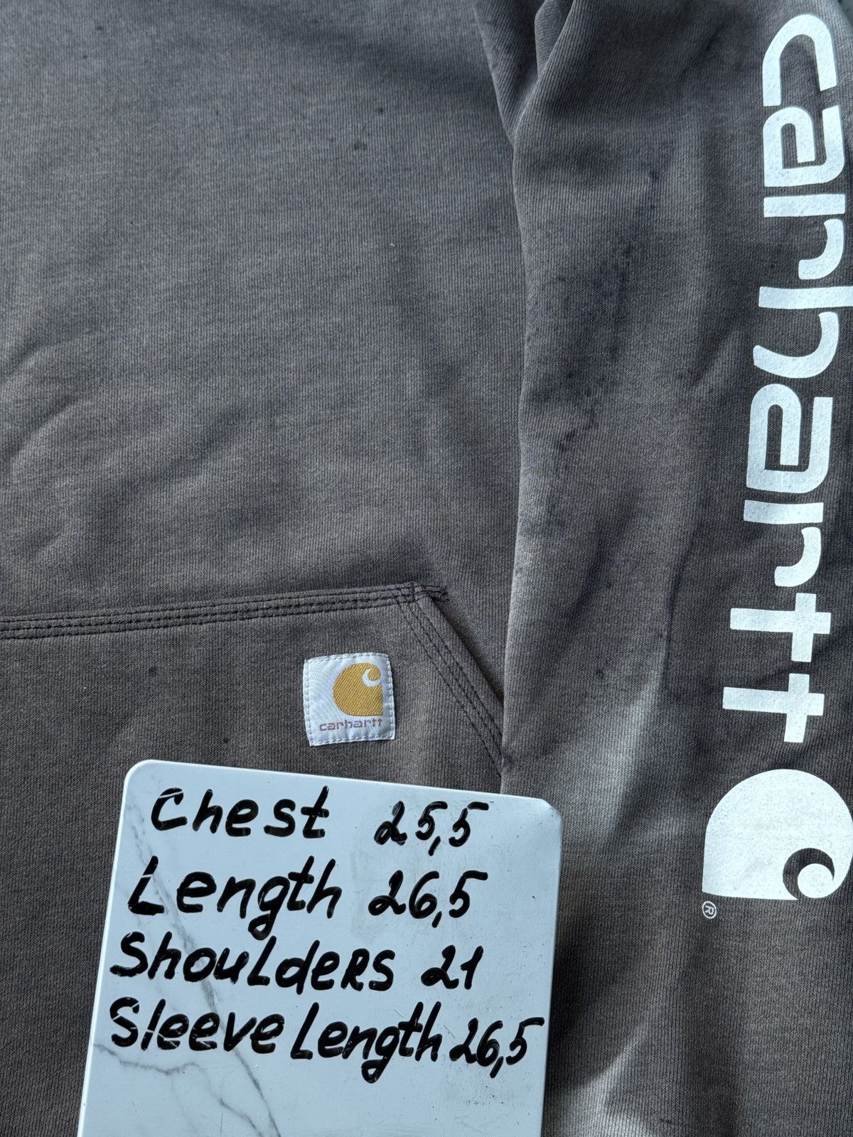 Carhartt PERFECTLY faded gray CARHARTT hoodie Large Size US L / EU 52-54 / 3 - 6 Thumbnail