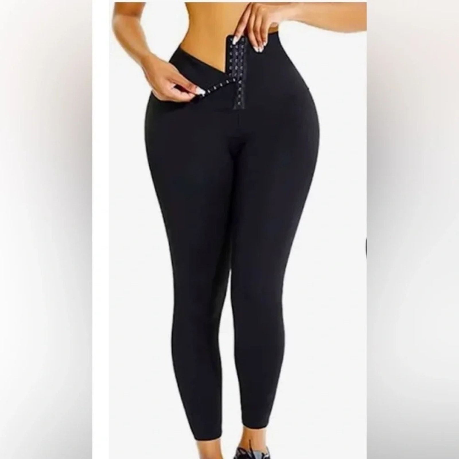 The Unbranded Brand Kyoyo Tummy Control spandex leggings, size Large. Size 36" / US 14 / IT 50 - 1 Thumbnail