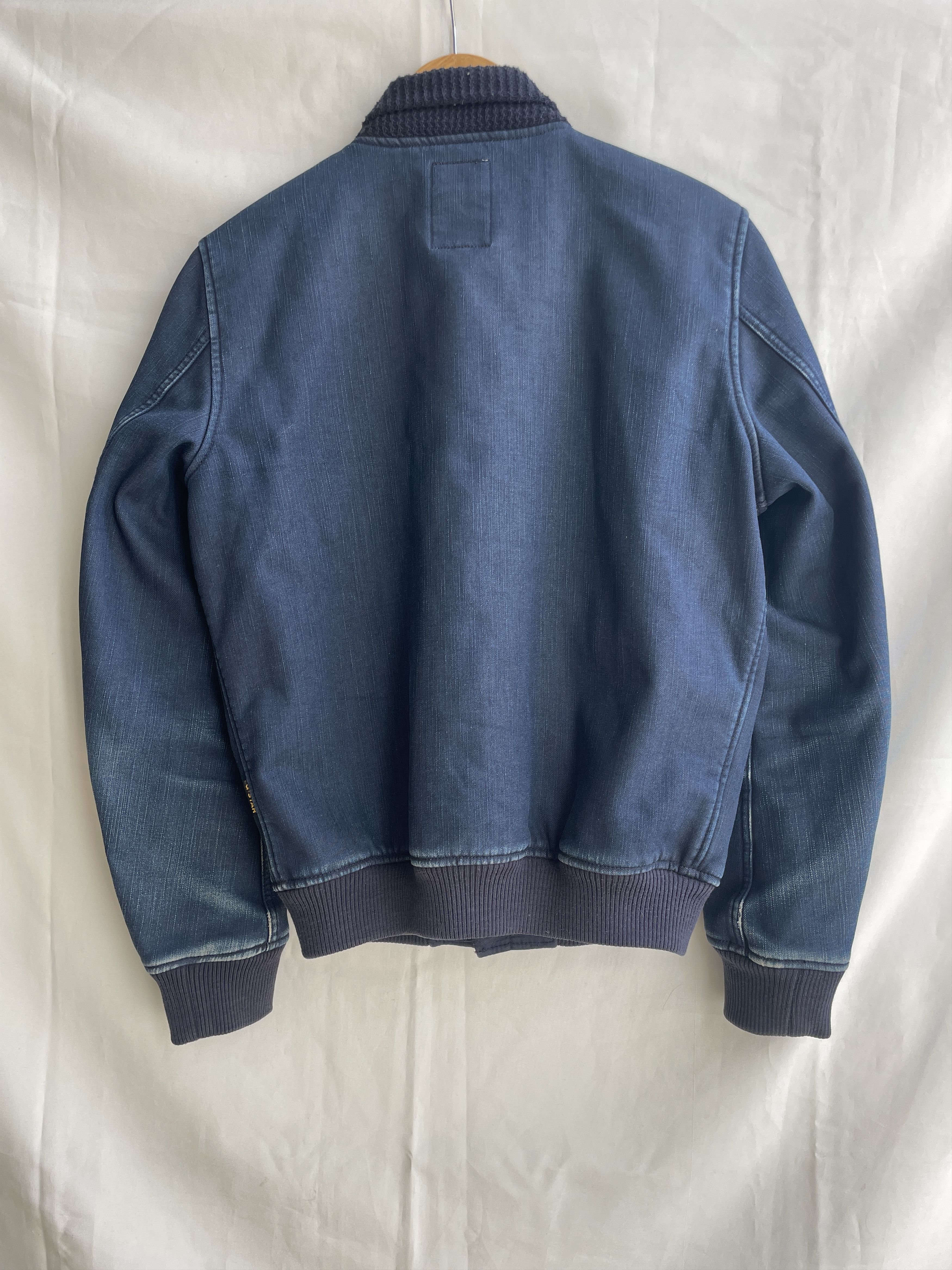 G-Star G-Star Raw Denim Baseball Bomber Jacket Size M Size US M / EU 48-50 / 2 - 2 Thumbnail