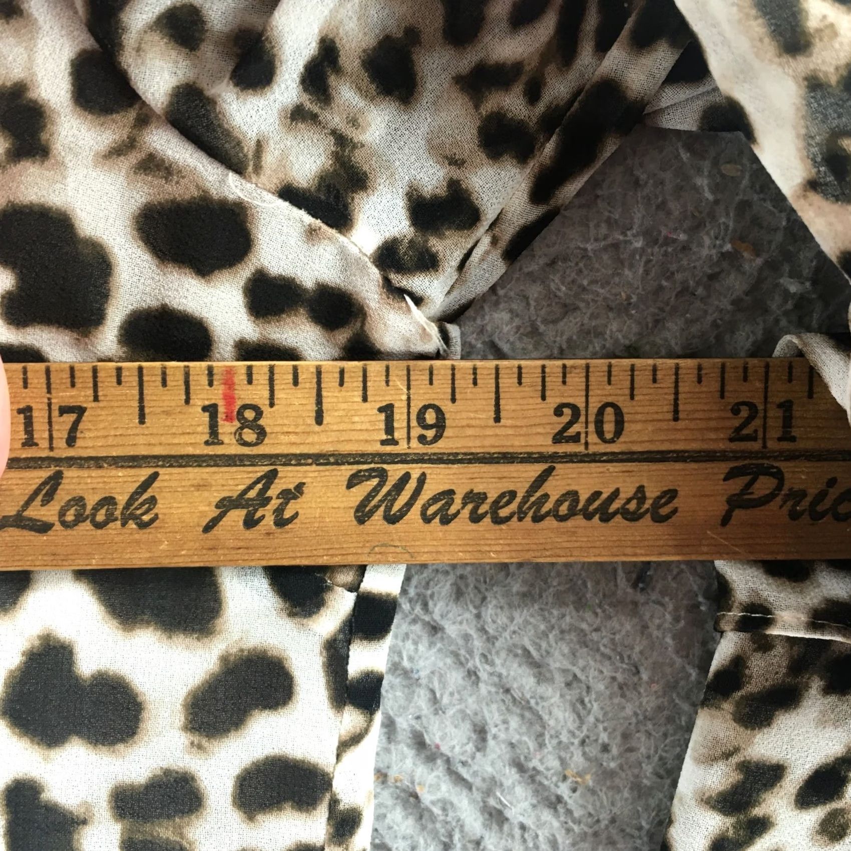 Calvin Klein Calvin Klein Blouse Womens Medium Multicolor Leopard Print Tie Neck Tunic Top Size M / US 6-8 / IT 42-44 - 5 Thumbnail