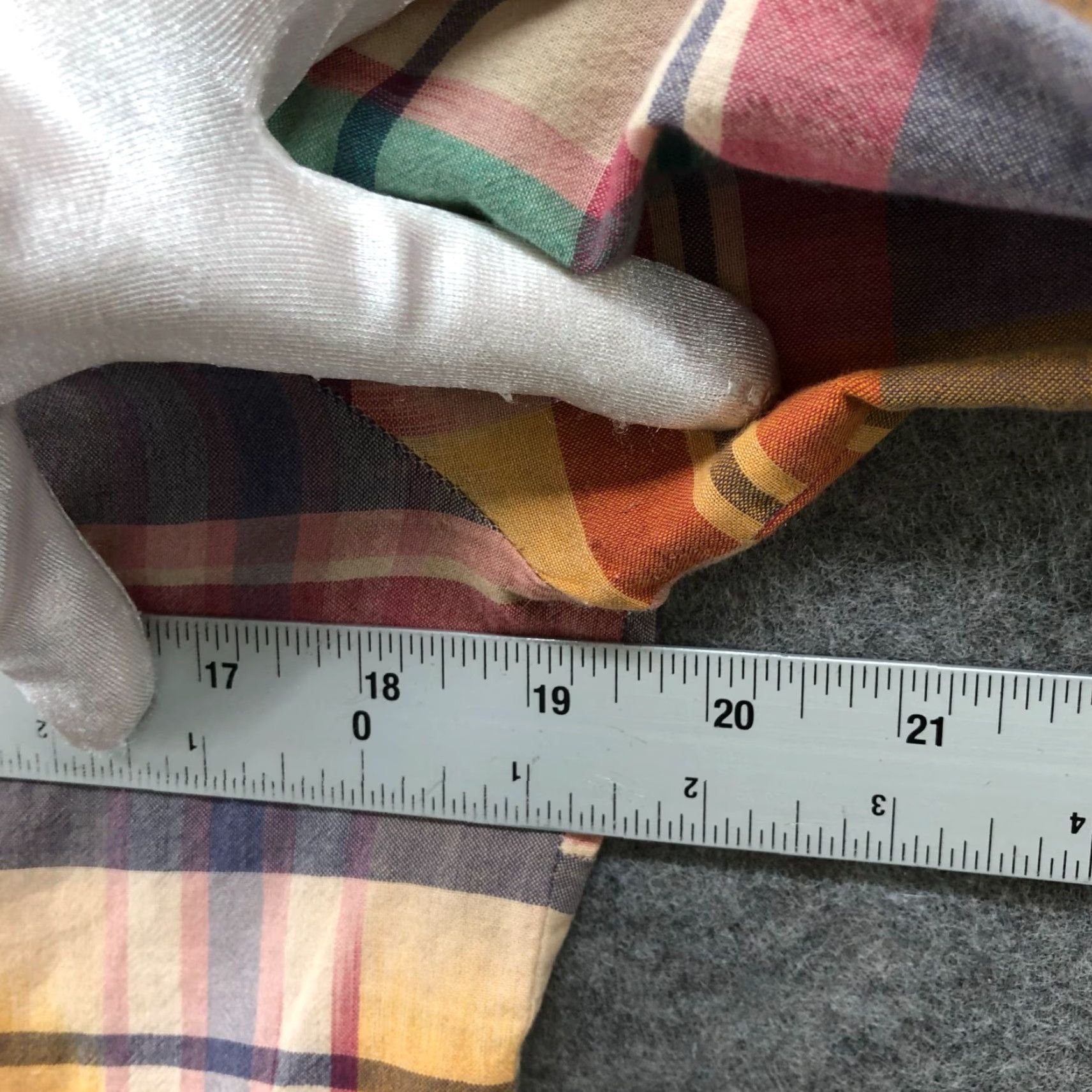 J.Crew J. Crew Button-Up Shirt Womens 6 Long Sleeve Plaid Lightweight Cotton Multicolor Shirt Size M / US 6-8 / IT 42-44 - 4 Thumbnail