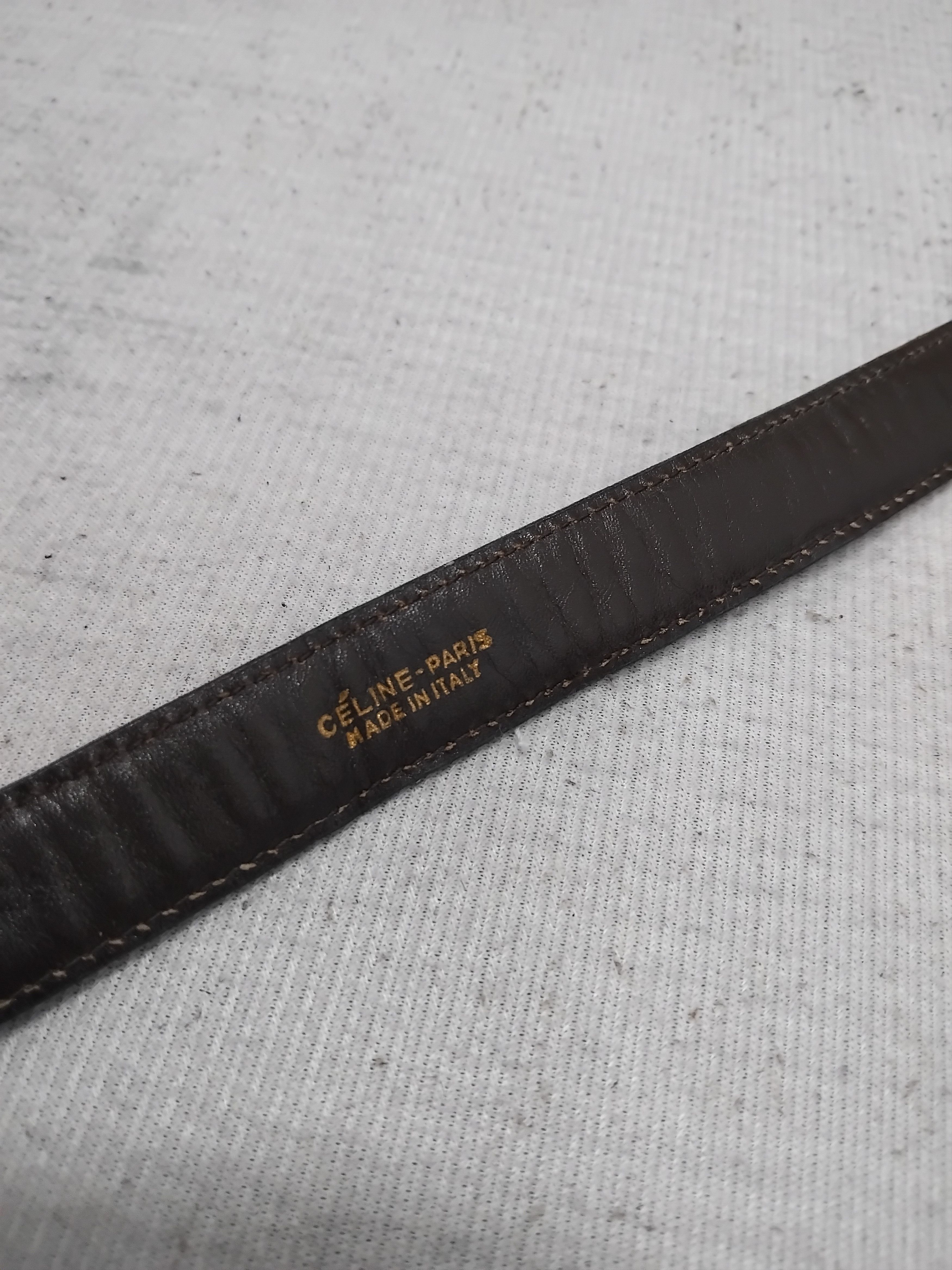 Celine 💥Celine Made in Italy (broken hanger head)belt Size ONE SIZE - 11 Thumbnail