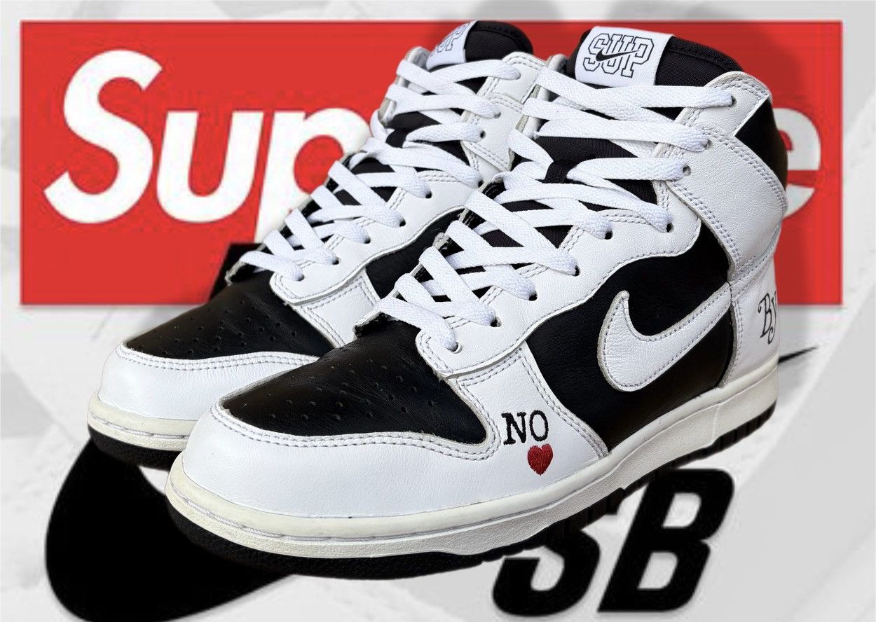 Nike × Supreme Nike Dunk SB High Supreme Any Means Stormtrooper DN3741-002 Size US 8 / EU 41 - 1 Thumbnail