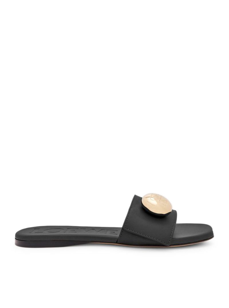 Loewe PEBBLE CALFSKIN SLIDE Size US 7 / IT 37 - 1 Thumbnail