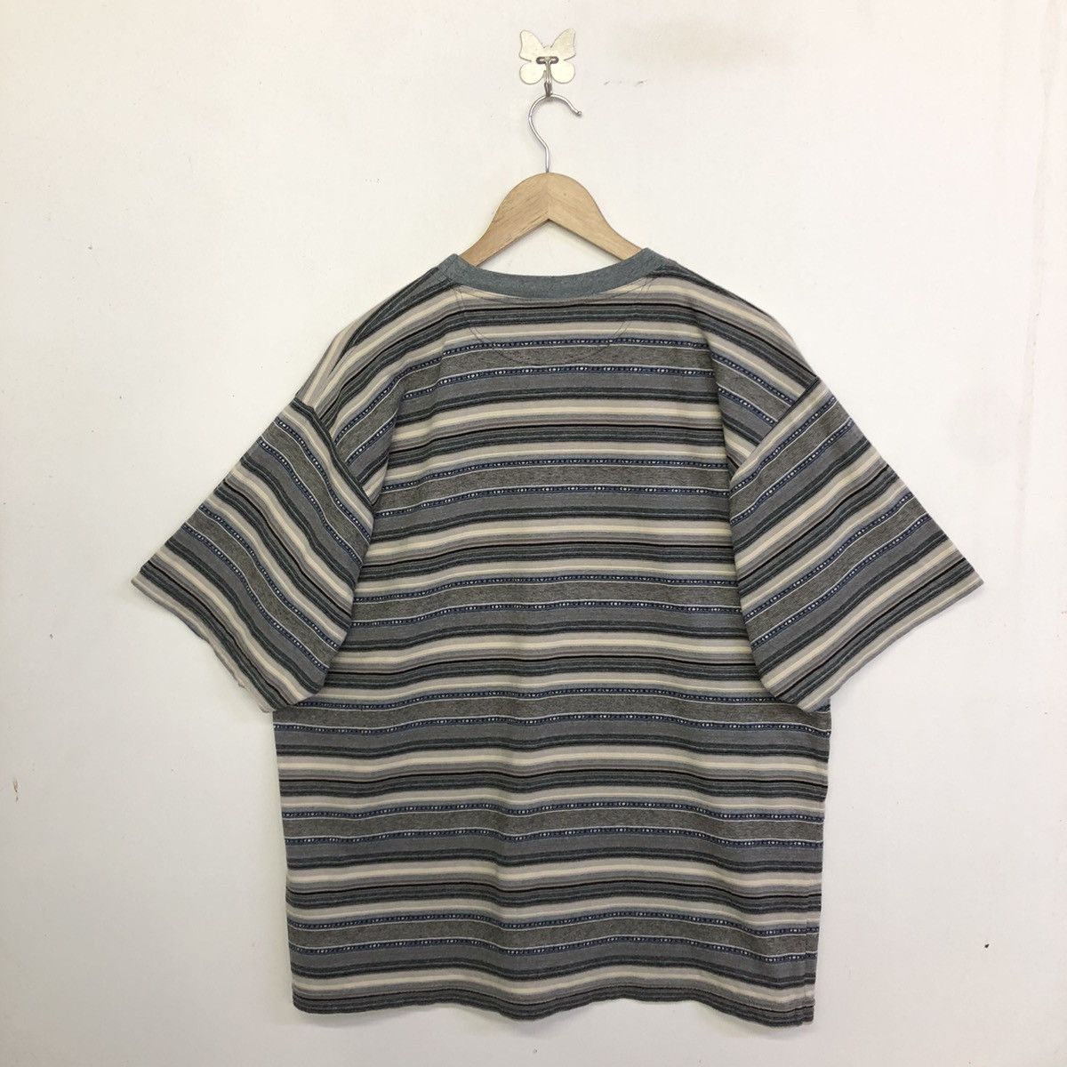 Billabong Vintage BILLABONG Surfing Motive Stripe Tshirt Size US M / EU 48-50 / 2 - 8 Thumbnail