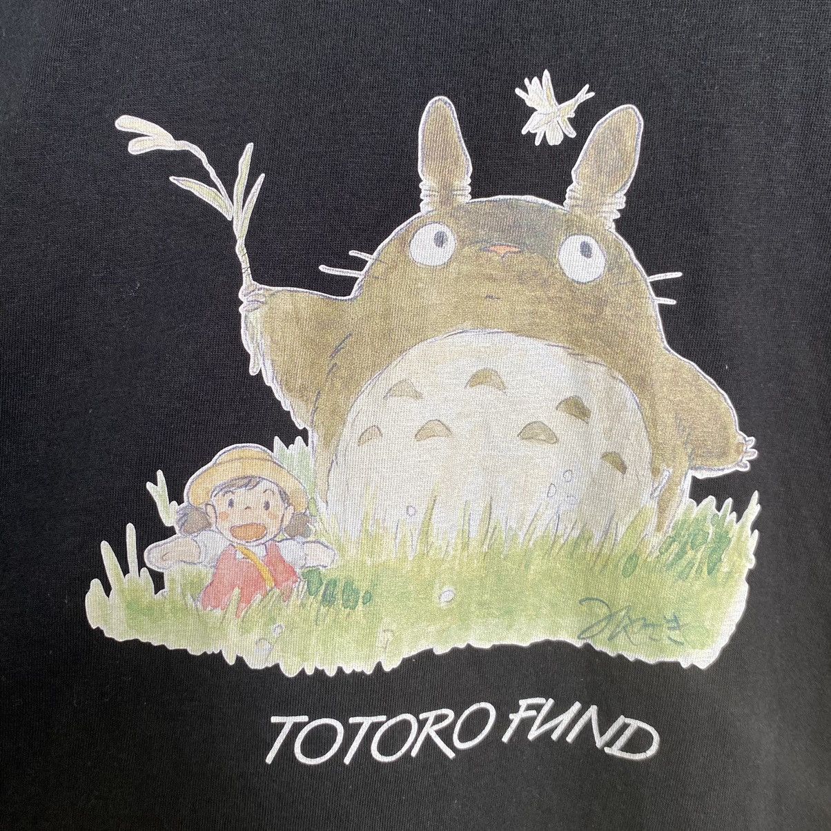 Vintage My Neighbor Totoro Studio Ghibli Japanese Anime Tee