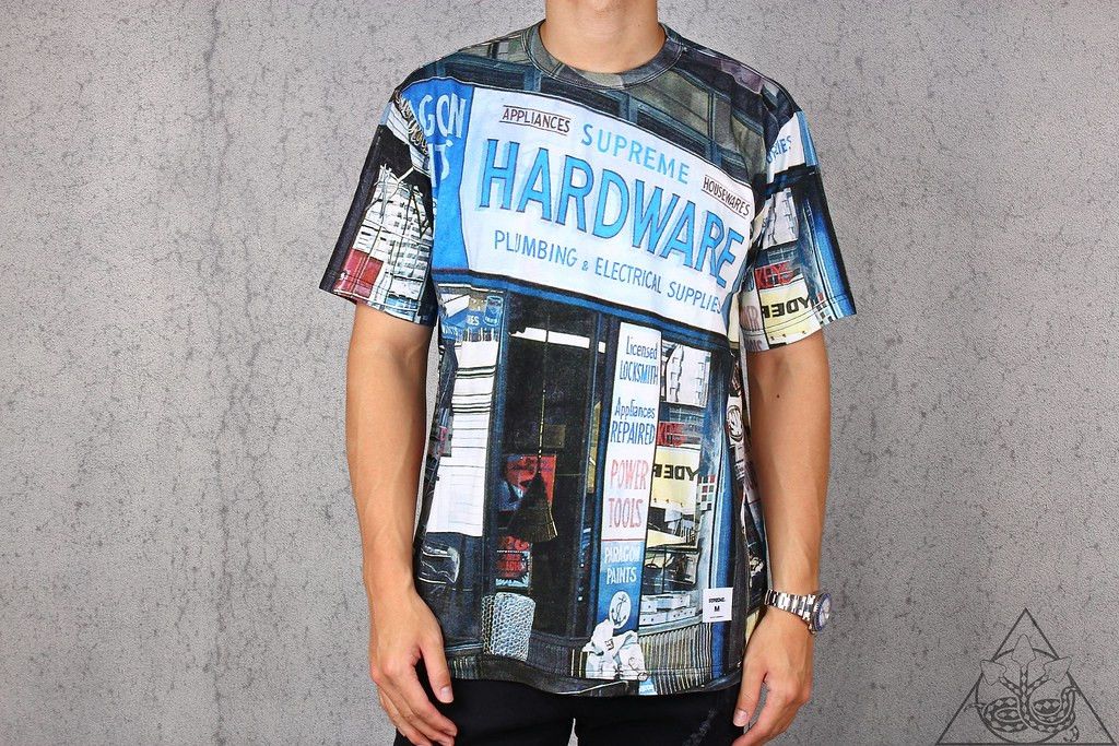 image of Supreme Ss 18 Hardware S/s Top Short Sleeve Tee, Men's (Size Large)
