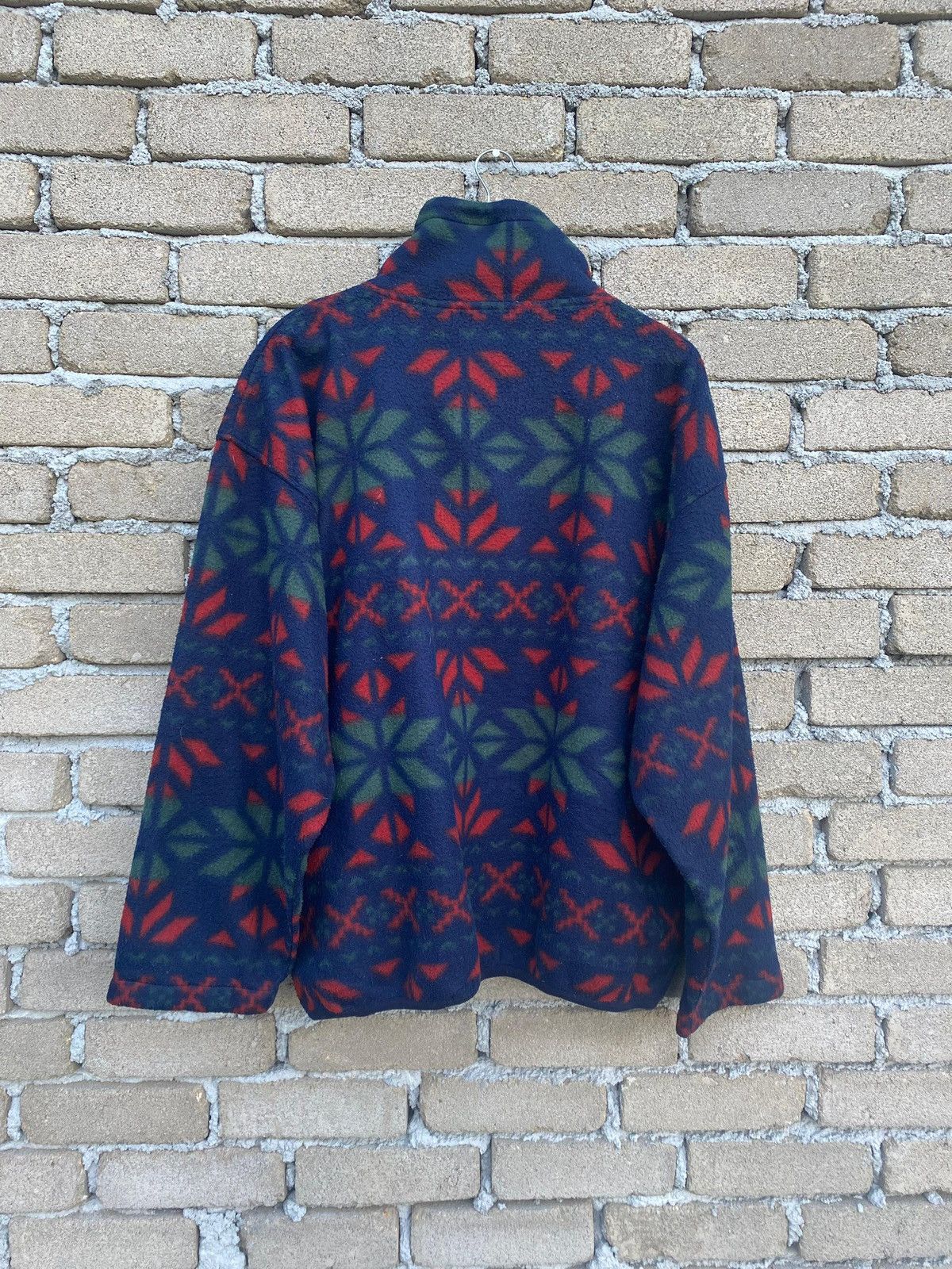 Japanese Brand Vintage Context Fleece Jacket Half Zipper Size US L / EU 52-54 / 3 - 7 Thumbnail