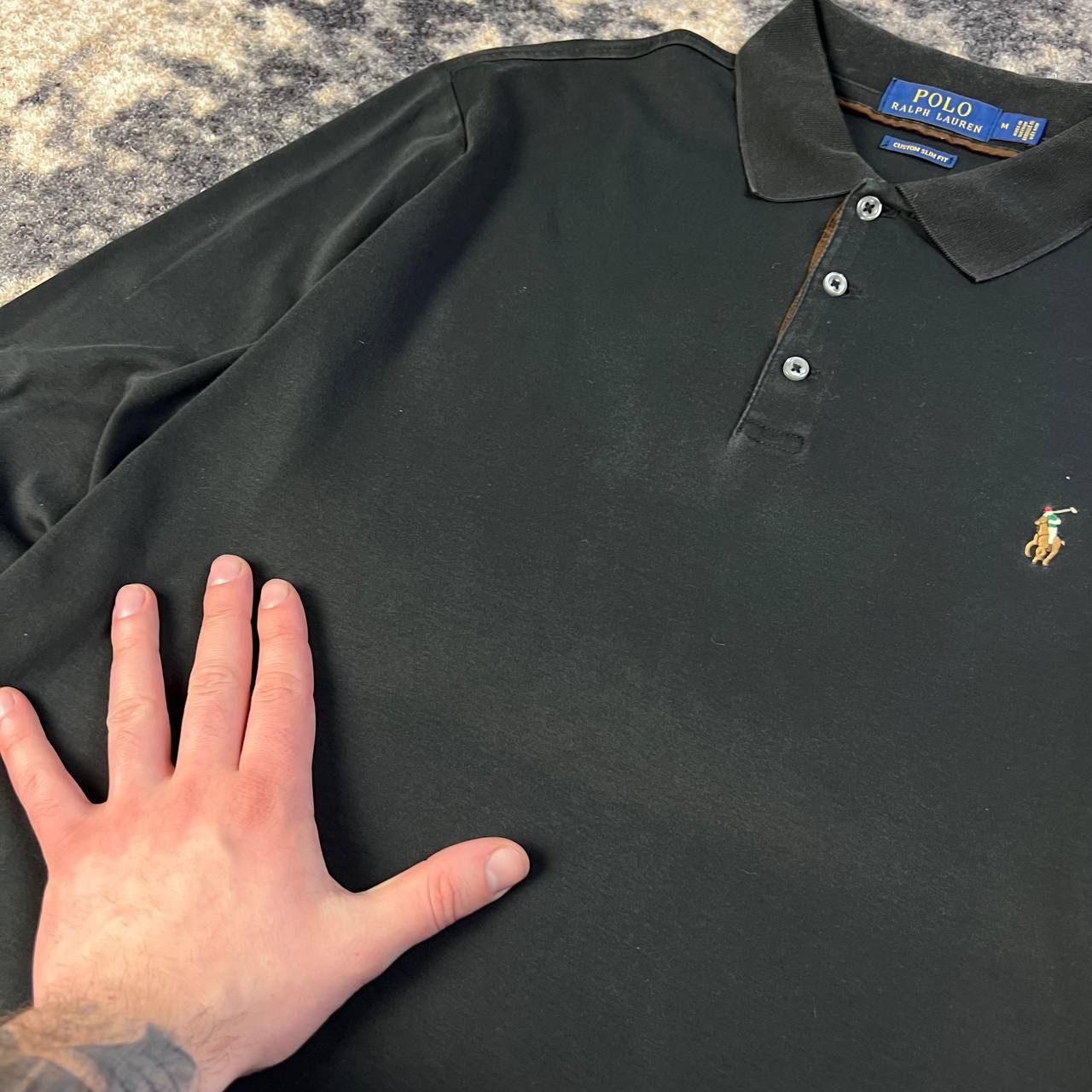 Polo Ralph Lauren Polo Ralph Lauren Luxury Mini Logo Rugby Longsleeve Size US M / EU 48-50 / 2 - 6 Thumbnail
