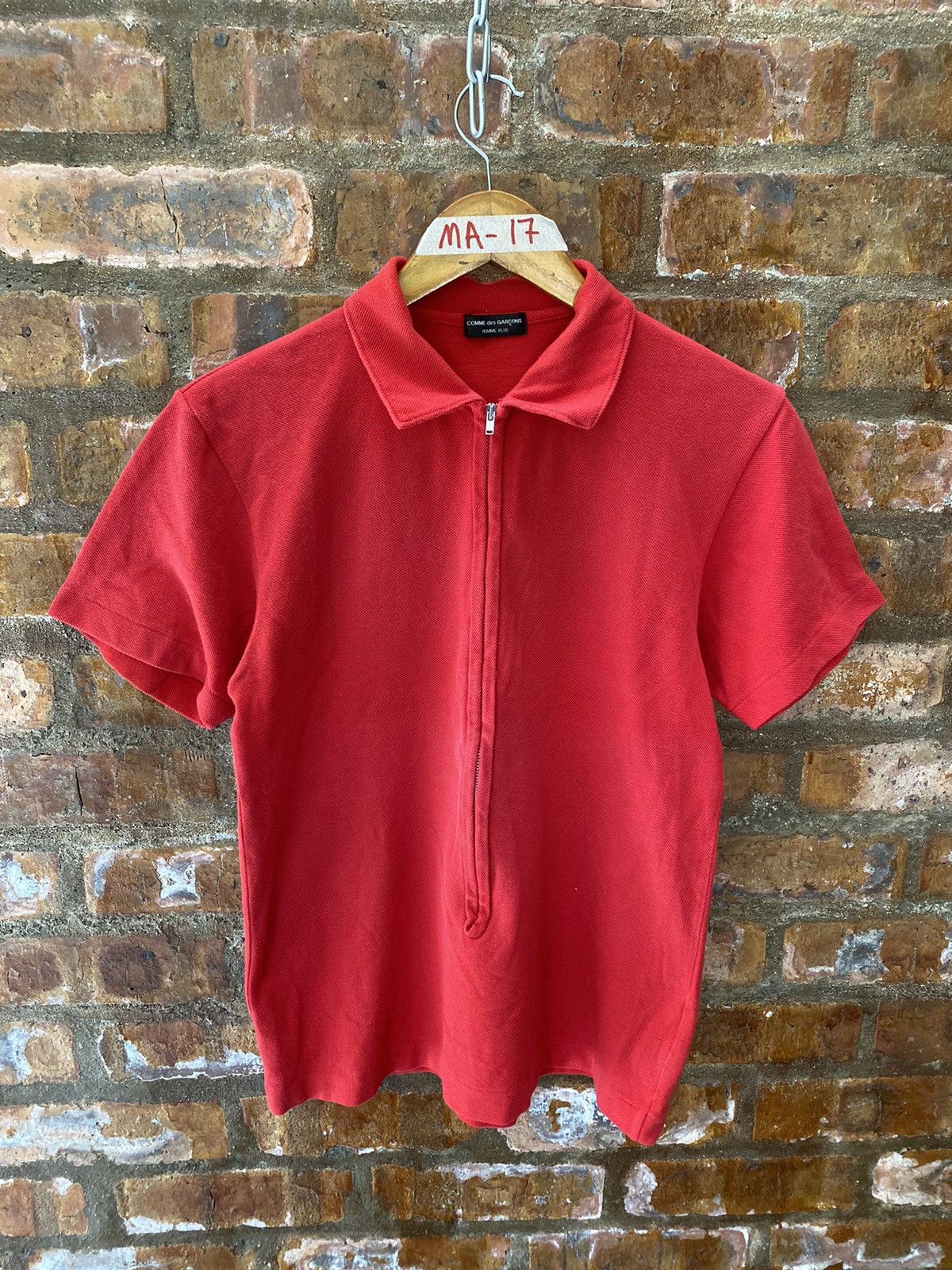 Comme des Garcons Homme Plus SS2000 Cdg Homme Plus 3/4 zipper polo Size US S / EU 44-46 / 1 - 2 Thumbnail