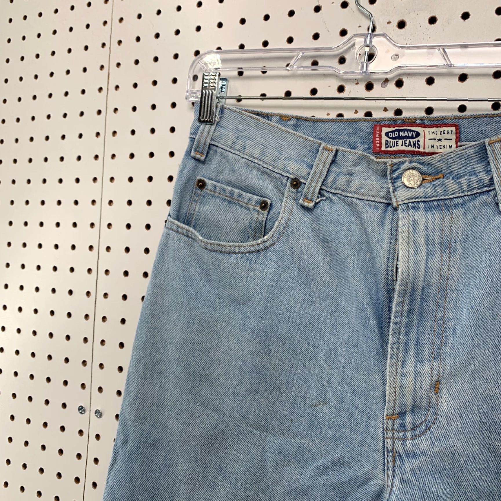 Gap VINTAGE Gap Jeans Mens 33x30 Blue Denim Straight Light Wash 90s 2000s Mens Jeans Size US 33 - 6 Thumbnail