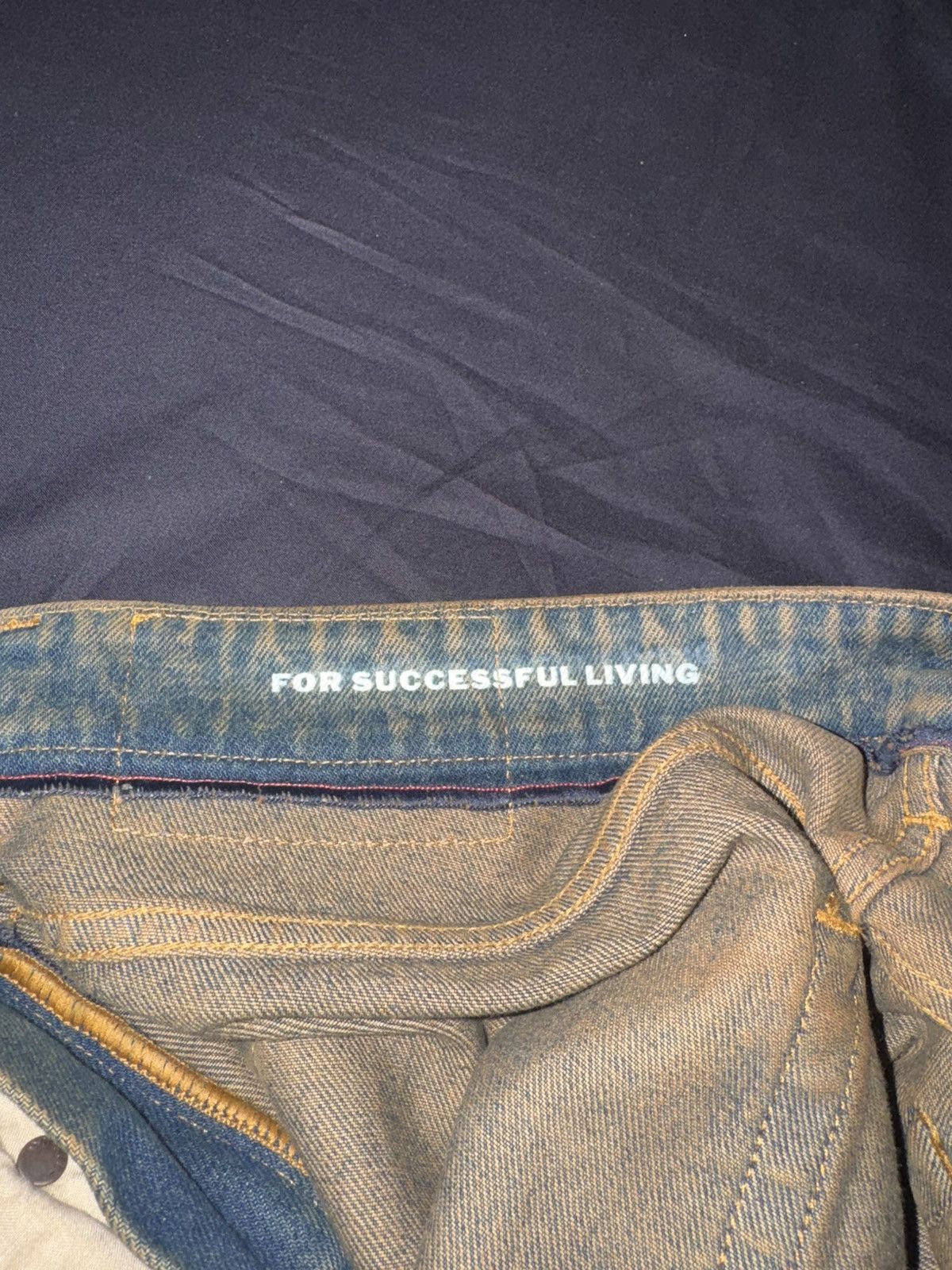 Diesel Diesel Industry Denim Acid wash Distressed Jeans Size US 36 / EU 52 - 14 Thumbnail