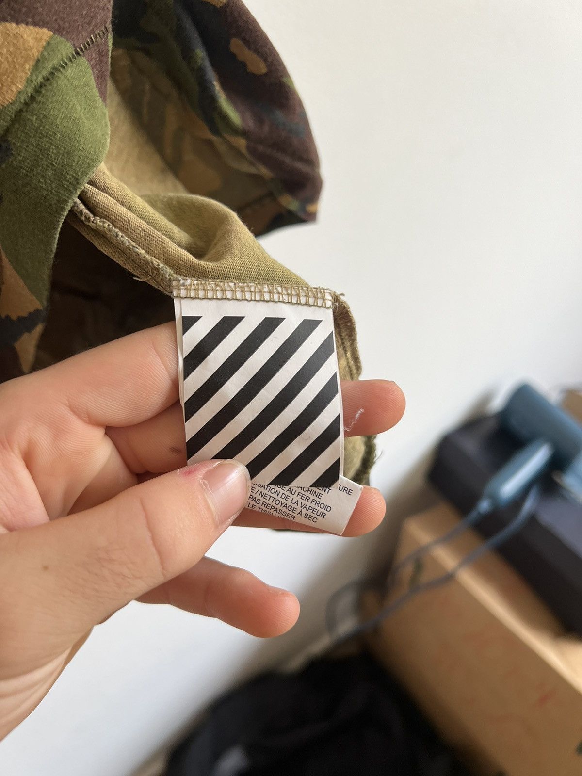 Off-White Off White Camouflage Logo TEE Size US M / EU 48-50 / 2 - 9 Thumbnail