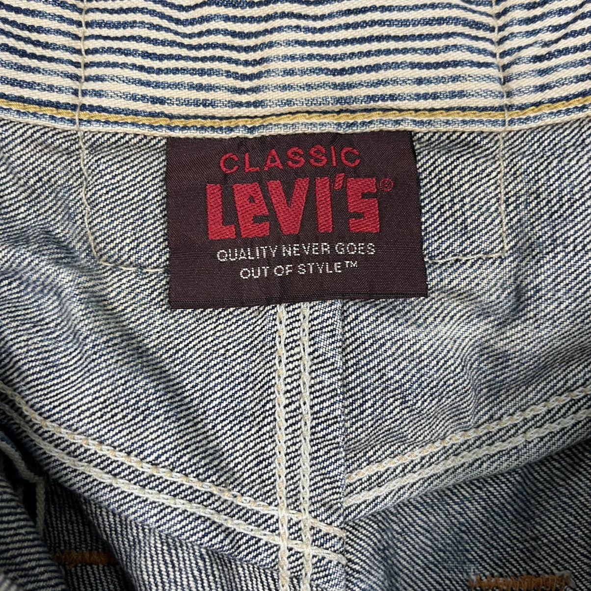 Levi's Vintage Levis Buckle Belt Distressed Denim Jeans Size US 30 / EU 46 - 19 Thumbnail