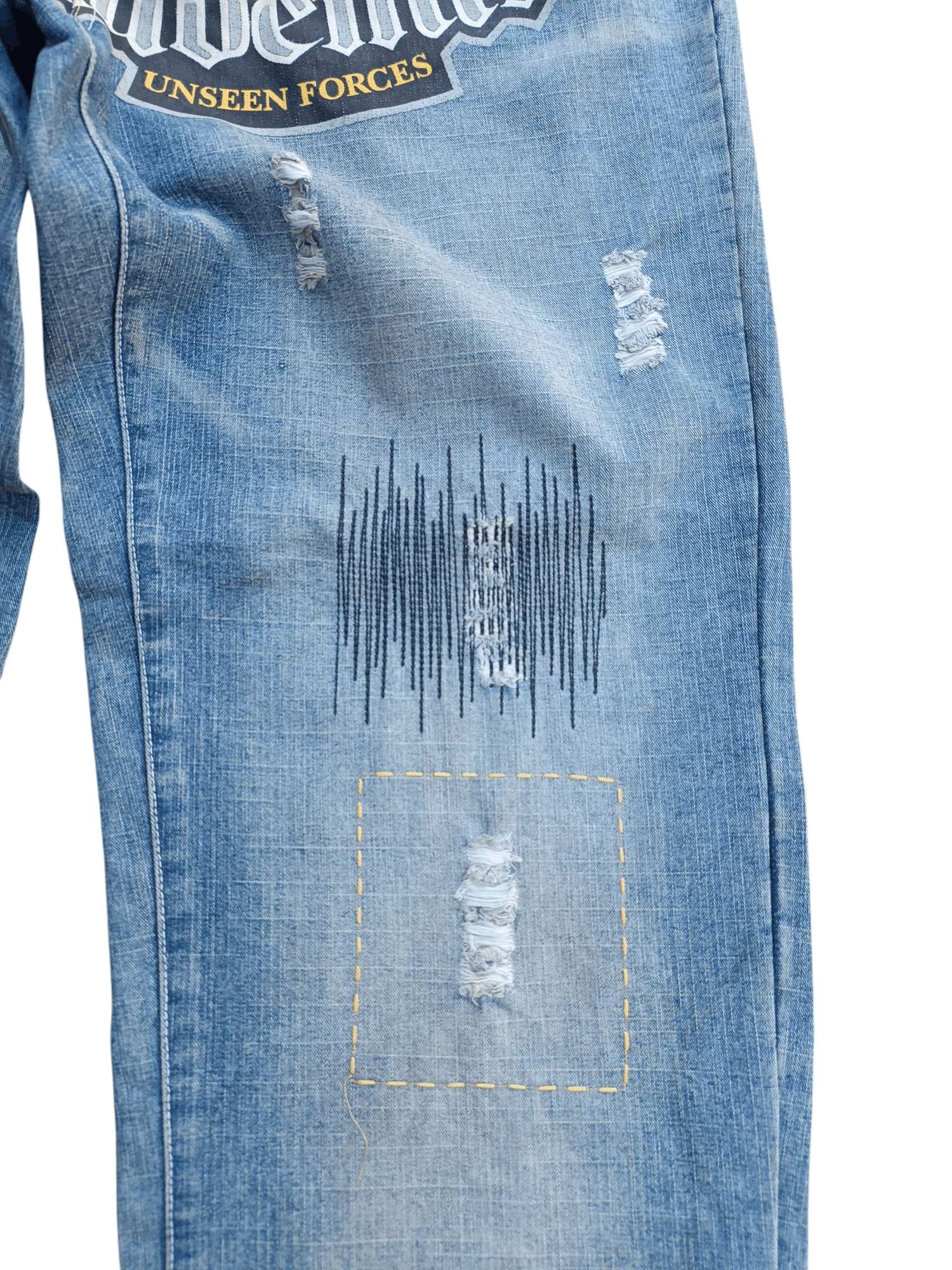 Akademiks Vintage Akademiks Loose Baggy Straight Leg Big Logo Jeans Size US 32 / EU 48 - 11 Thumbnail