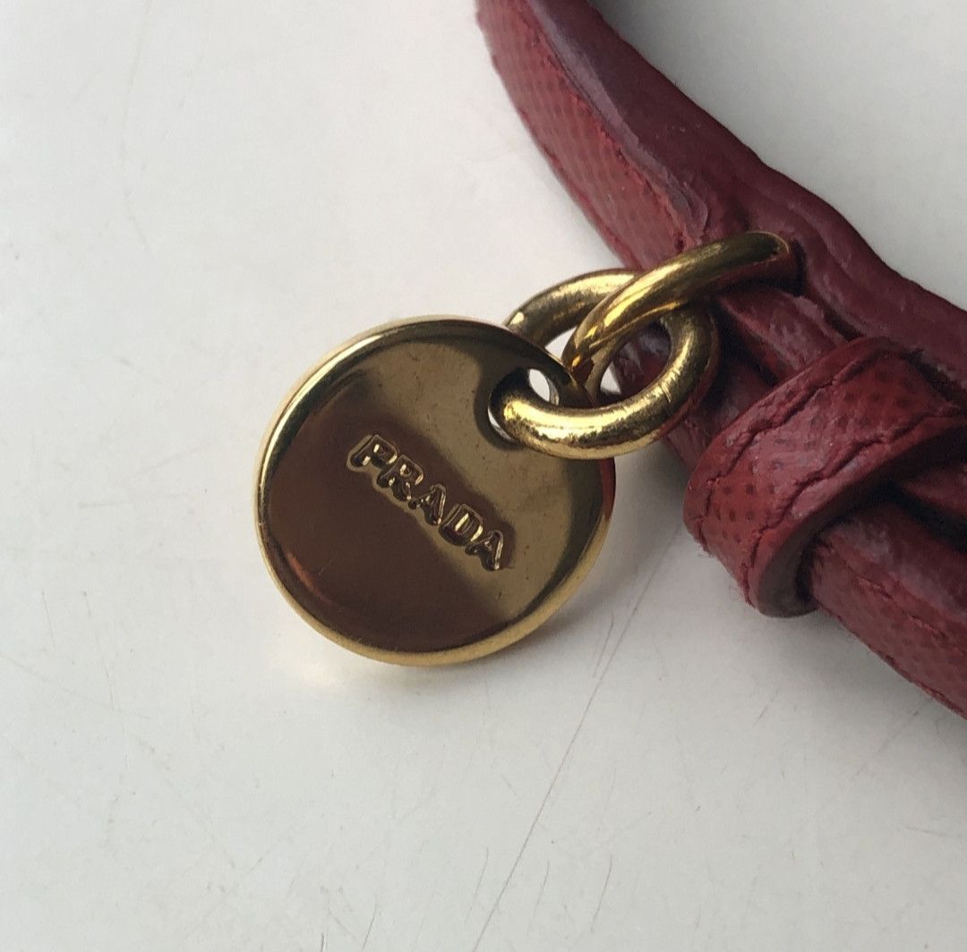Prada Prada Leather Belted Bracelet Size ONE SIZE - 6 Thumbnail