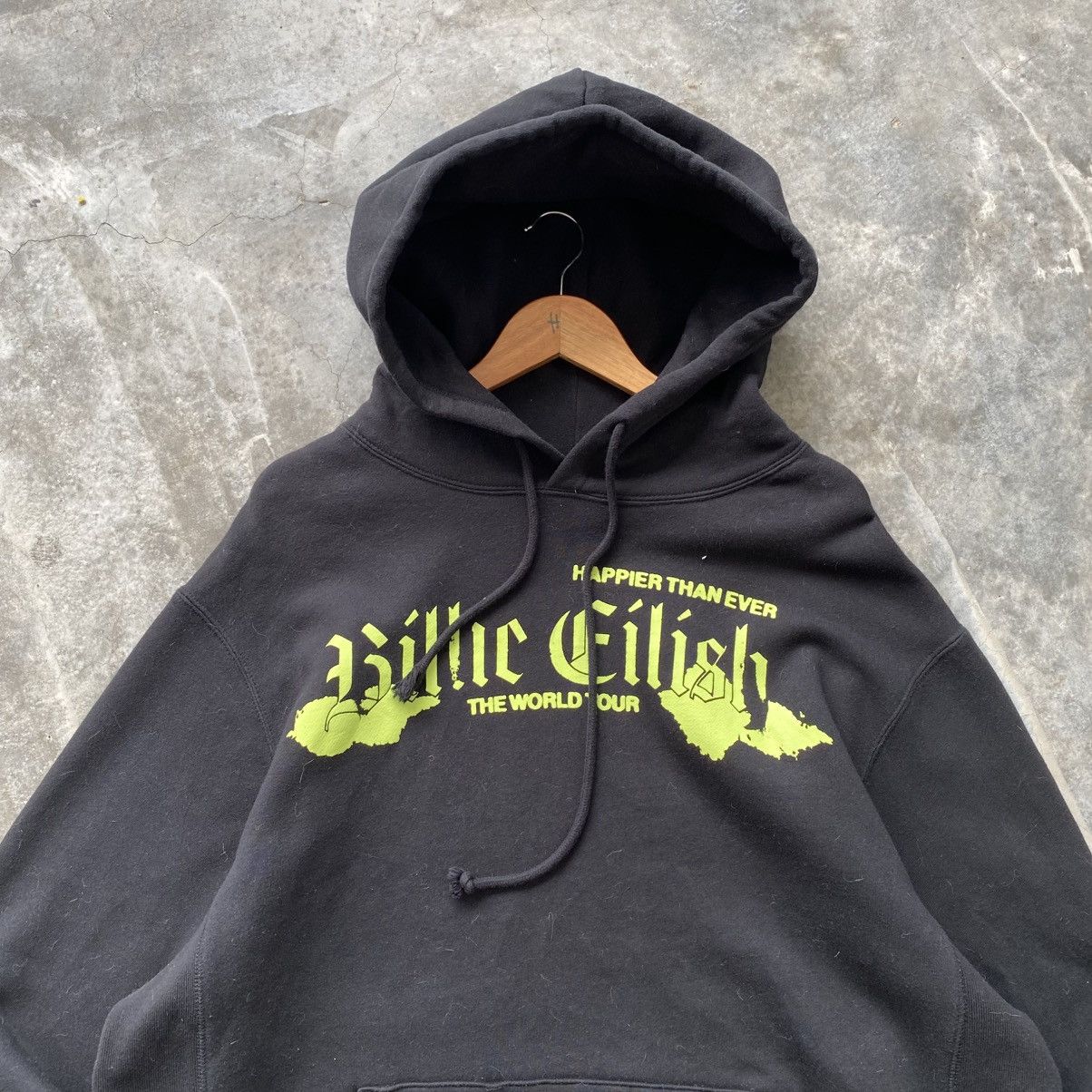 Billie Eilish Billie Eilish Happier Than Ever Hoodie (XL) Size US XL / EU 56 / 4 - 2 Thumbnail