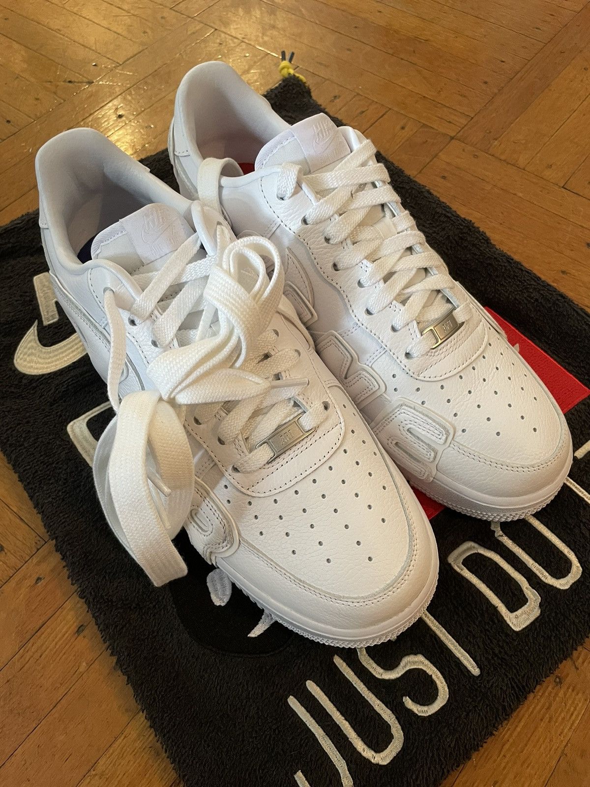 image of Cactus Plant Flea Market x Nike Cpfm Airforce 1 Shoes in White, Men's (Size 11)
