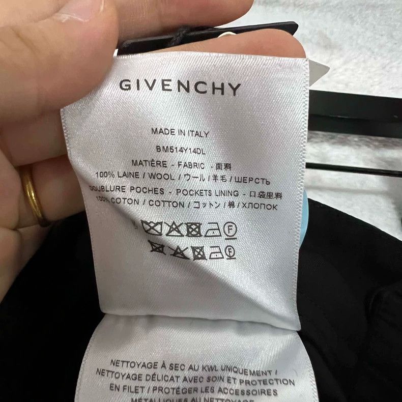 Givenchy Givenchy Black Pocket Work Pants Size US 32 / EU 48 - 4 Thumbnail