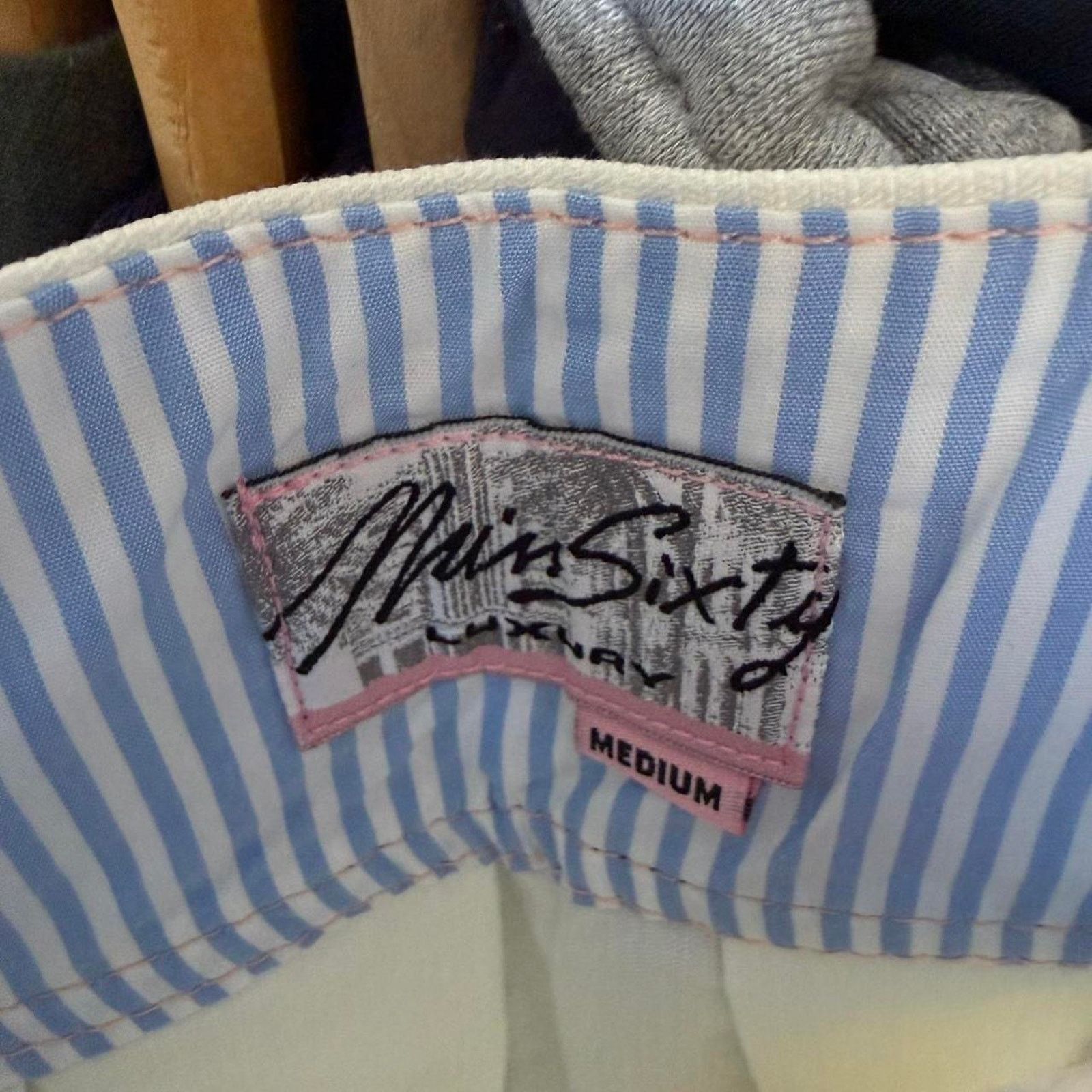 Miss Sixty Vintage 90s Miss Sixty Luxury Skirt With Pink Trim NWT Size 31" - 7 Thumbnail