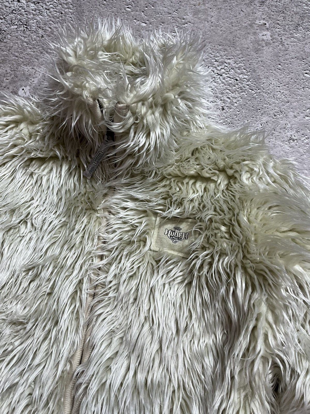 Beauty Beast × If Six Was Nine × Vintage FAUX FUR AMAZING CROPPED AVANT-GARDE JACKET COAT Size M / US 6-8 / IT 42-44 - 6 Thumbnail