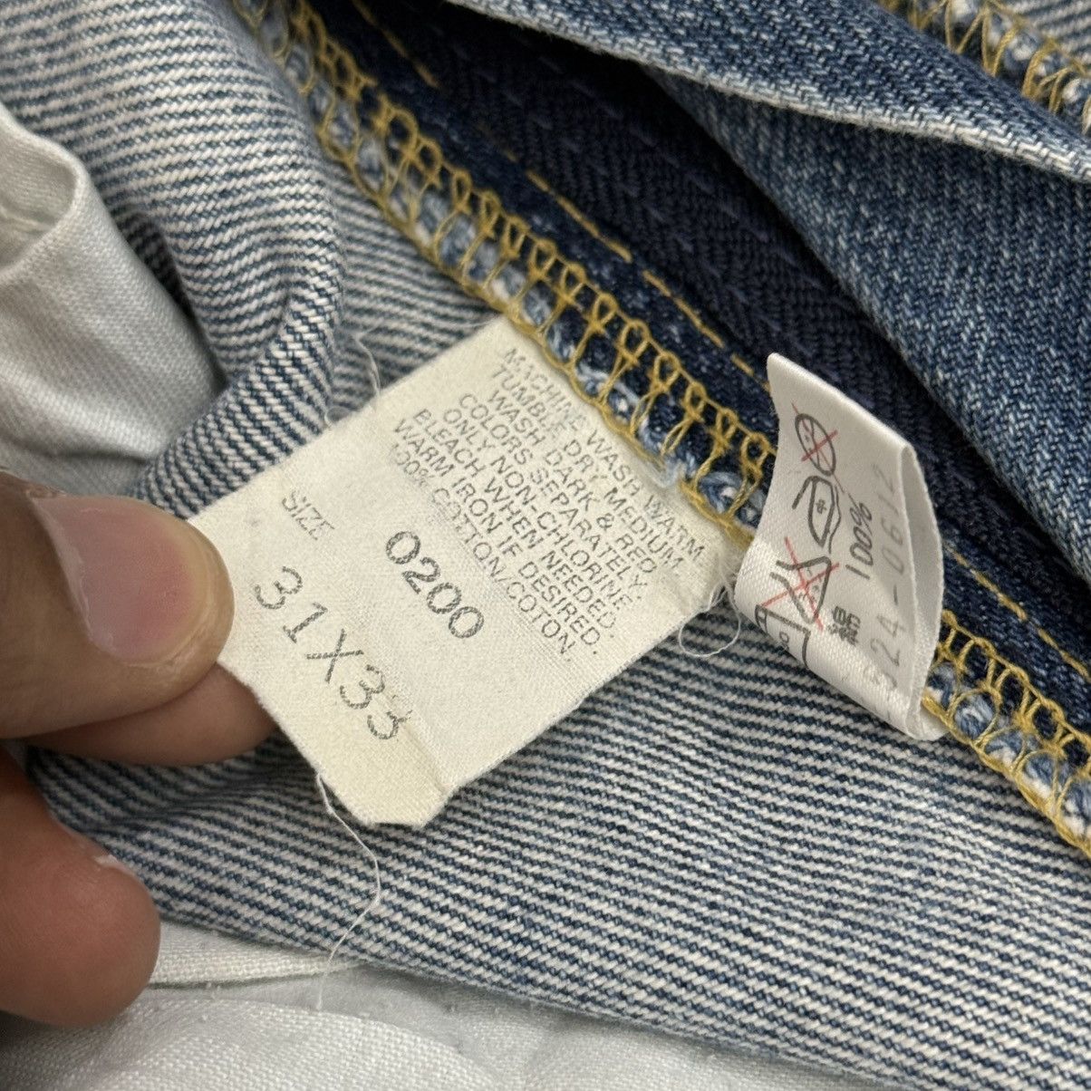 Edwin Rare Vintage Lee x Edwin Lightwash Japanese Denim Pants Size US 30 / EU 46 - 17 Thumbnail