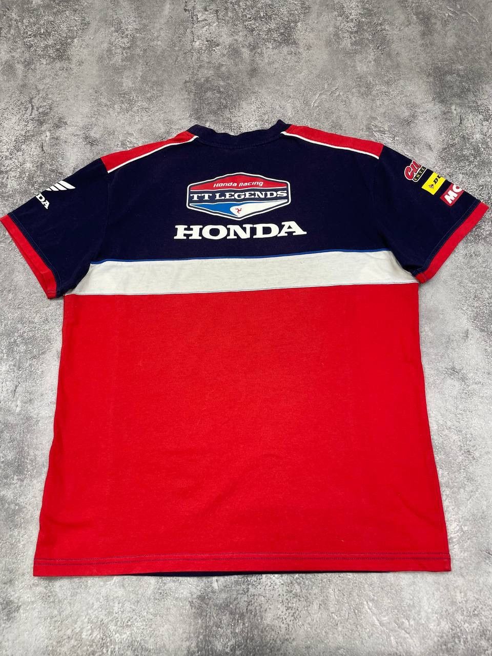 Honda Honda Racing TT Legends Men Vintage Graphic T-Shirt Blue Red Size US M / EU 48-50 / 2 - 7 Thumbnail