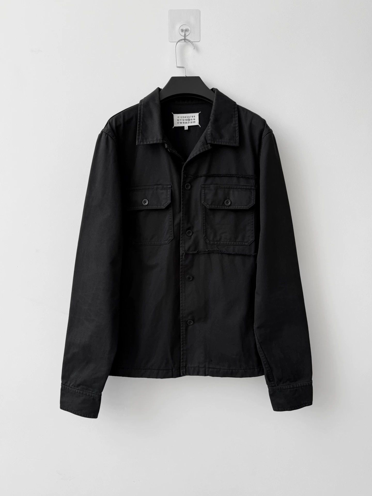 Maison Margiela Maison Margiela 19SS Frayed Denim Jkt 41 Black Size US L / EU 52-54 / 3 - 1 Thumbnail
