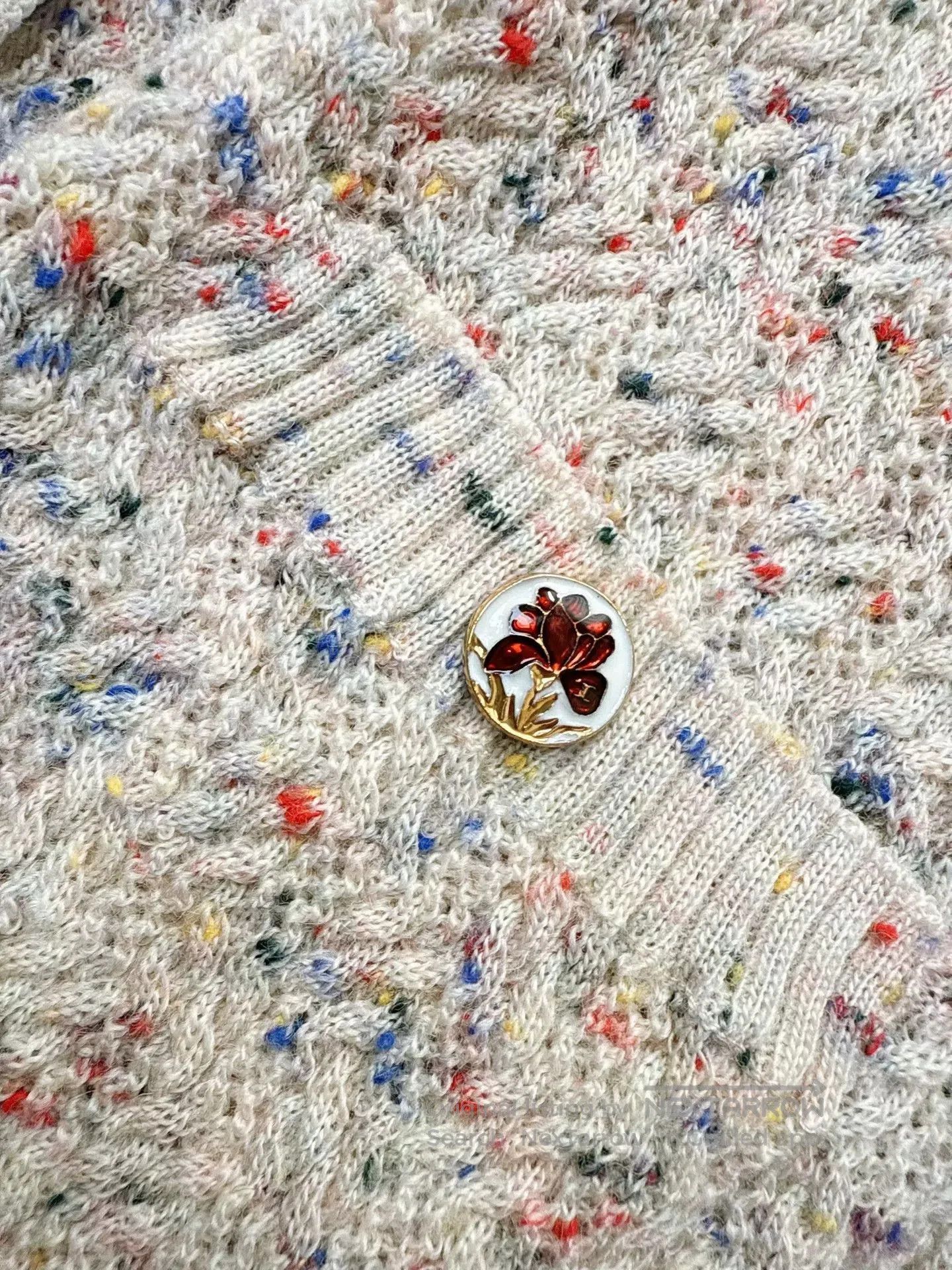Chanel Chanel 25A Colorful Knitted Cardigan. Size US S / EU 44-46 / 1 - 4 Thumbnail
