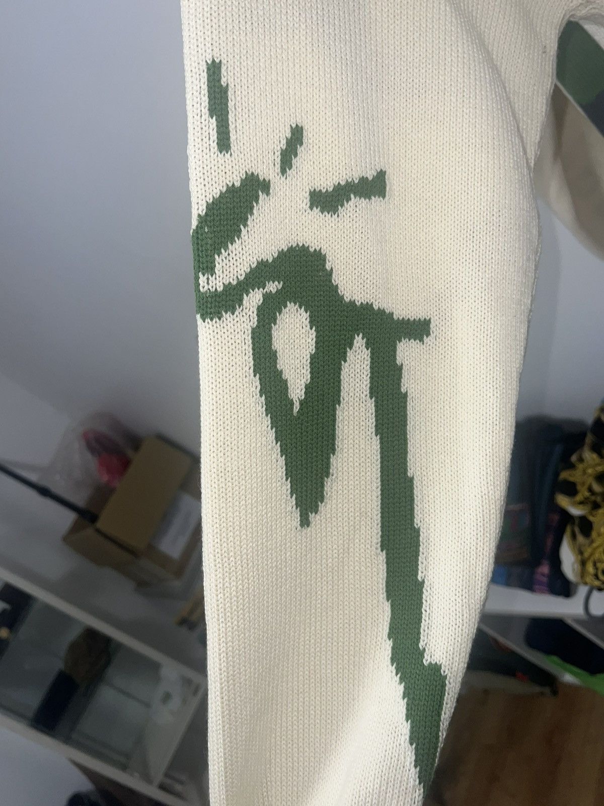 Dior × Travis Scott Dior x Cactus Jack oversized sweater “Ecru” Size US M / EU 48-50 / 2 - 6 Thumbnail
