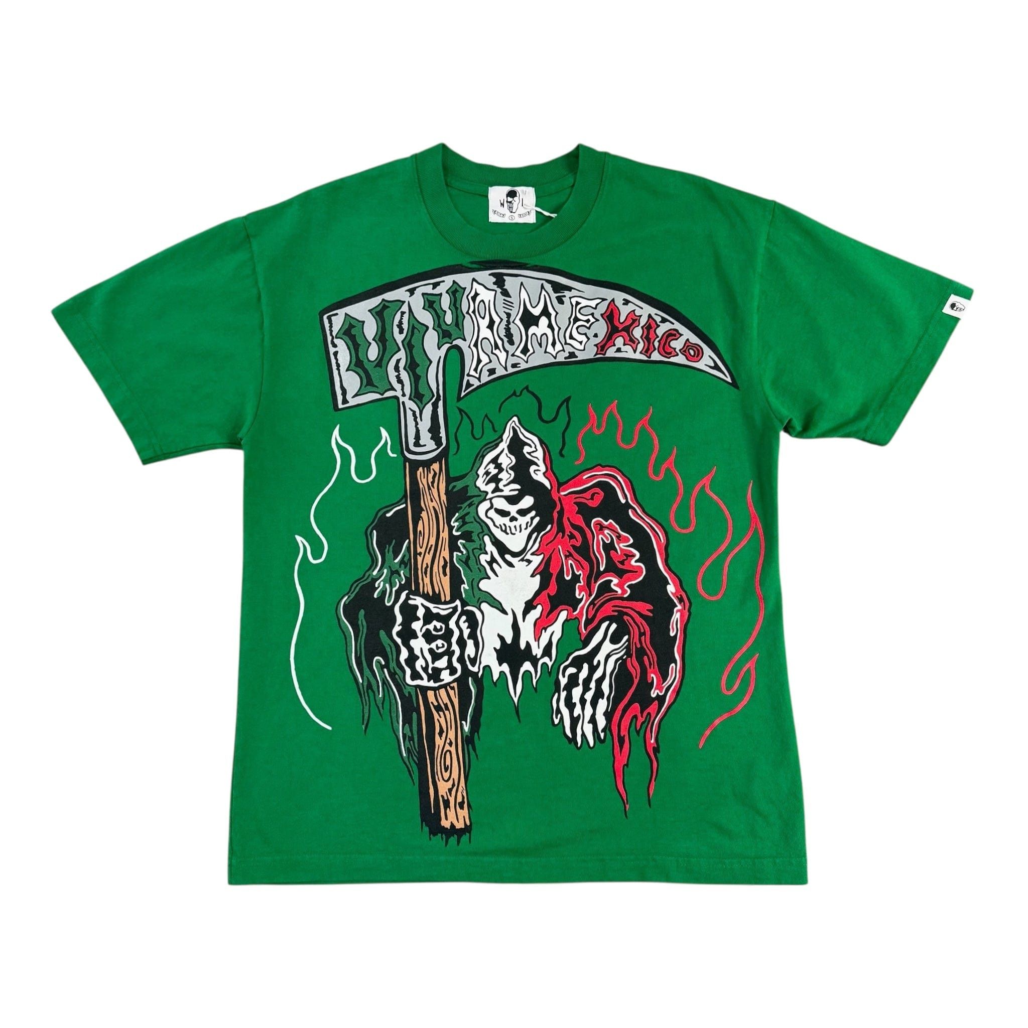 Warren Lotas Warren Lotas Tee Multi Skull New Large With