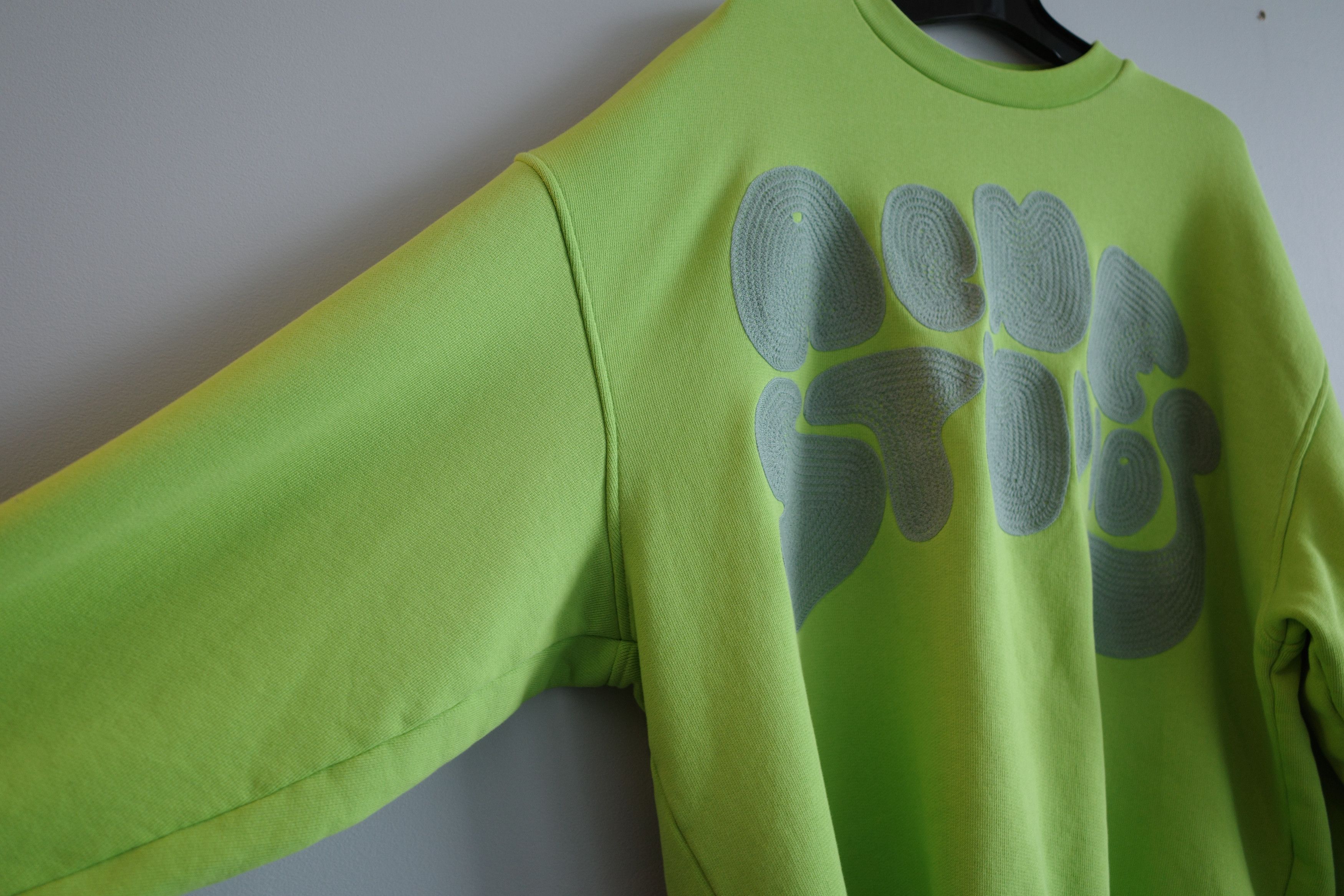 Acne Studios Bubble Logo Sweatshirt Size US L / EU 52-54 / 3 - 9 Thumbnail